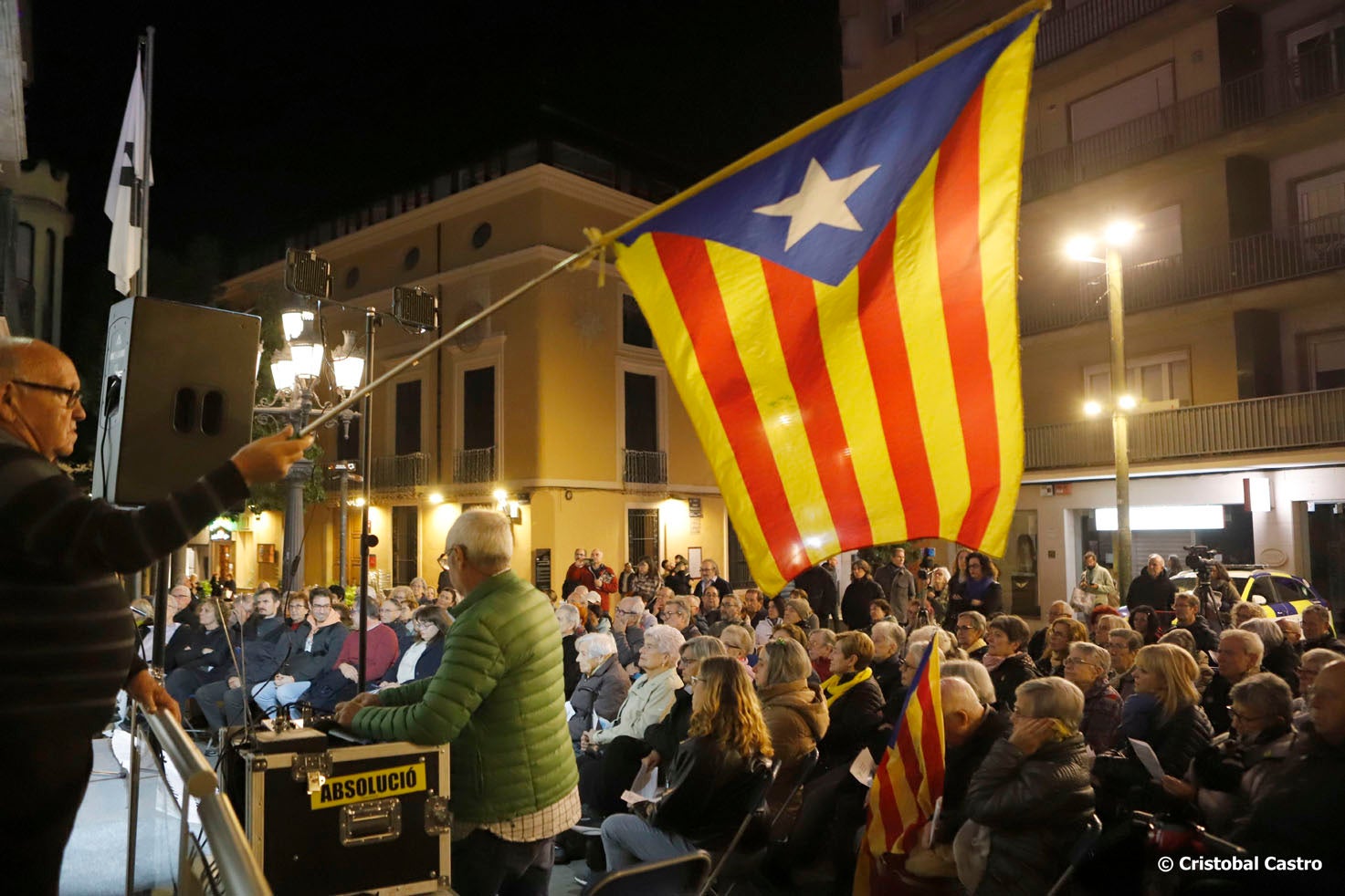 Acte de celebració dels 7 anys dels Cants de Llibertat a Terrassa | Cristóbal Castro