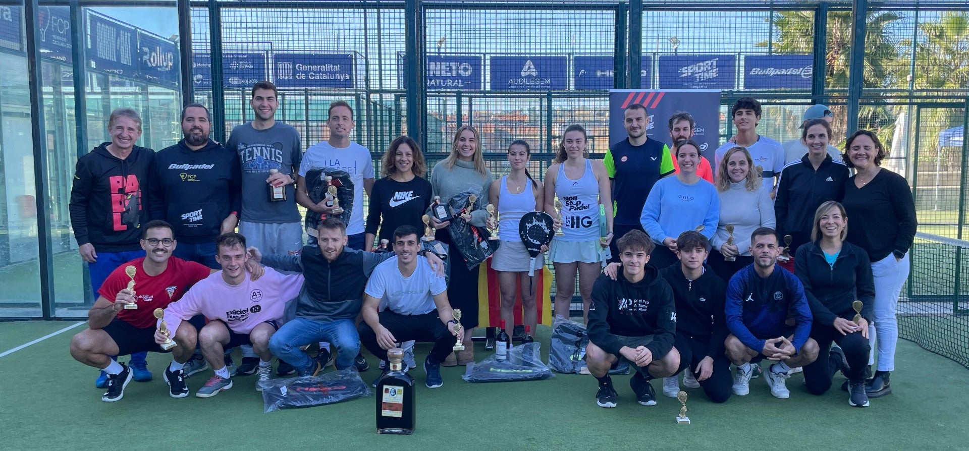 Imatges de la prova del Circuit Open Head celebrada al Terrassasports | Federació Catalana de Pàdel