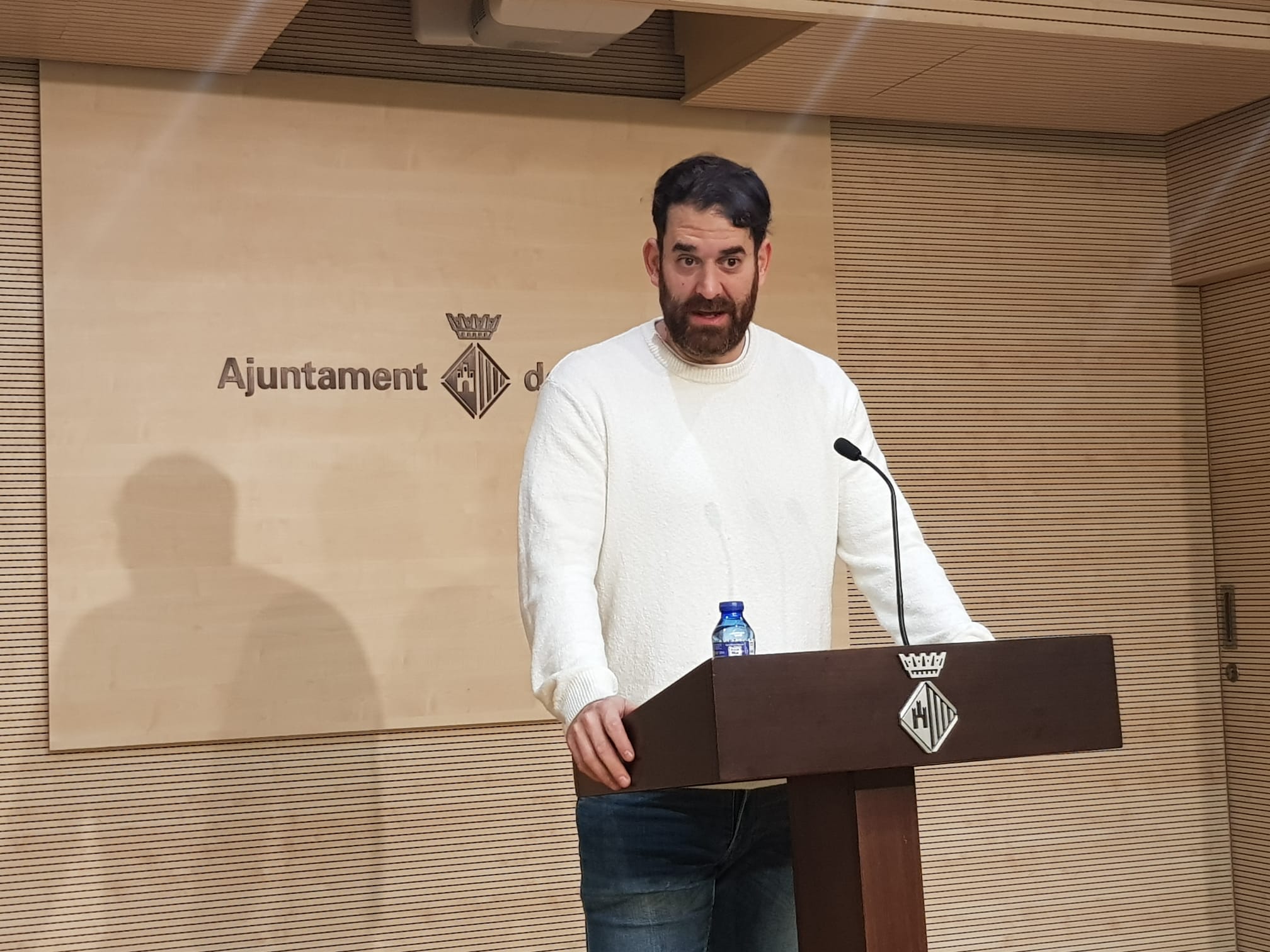 El tinent d'alcalde i regidor de Benestar Animal, Noel Duque | Lluïsa Tarrida