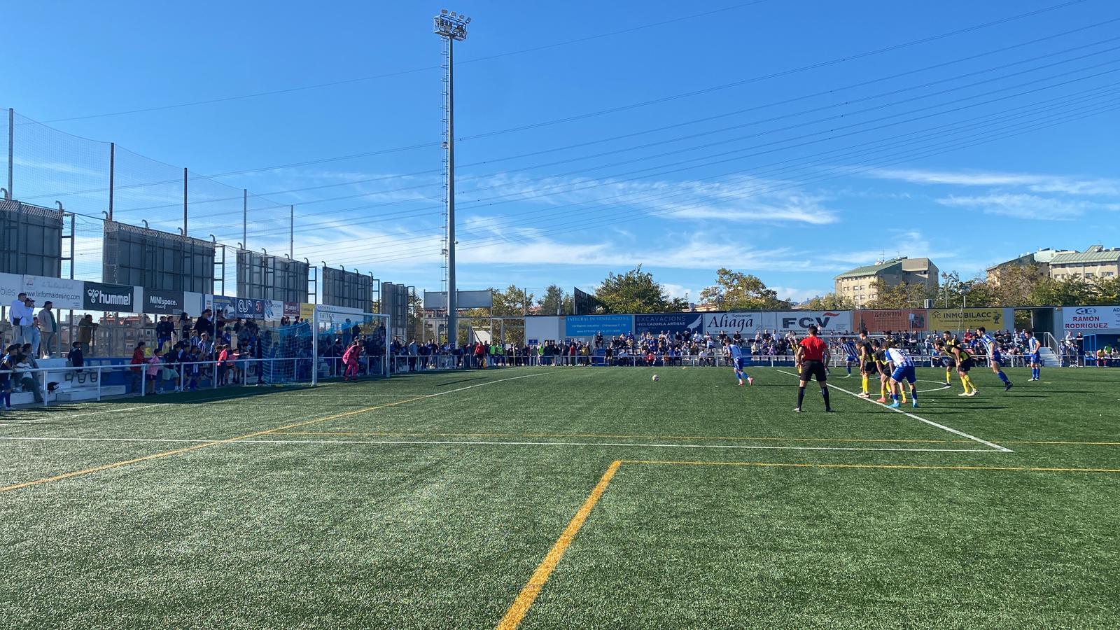 El gol del San Cristóbal ha arribat des del punt de penal | Sergi Sánchez