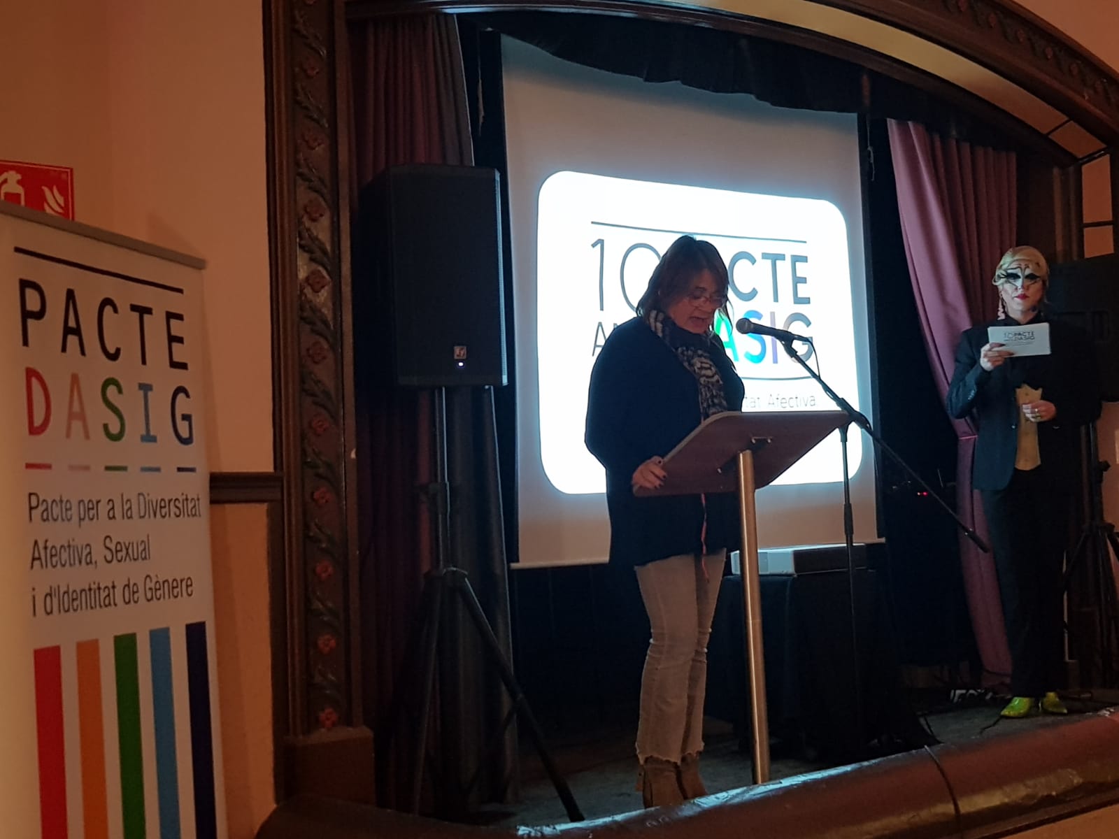 Acte de celebració dels 10 anys del pacte DASIG a Terrassa | Lluïsa Tarrida