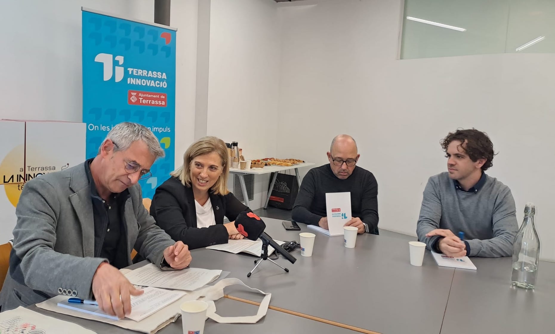 Acte de presentació de la campanya 'A Terrassa, la innovació té cara i ulls' | Oriol Manrique
