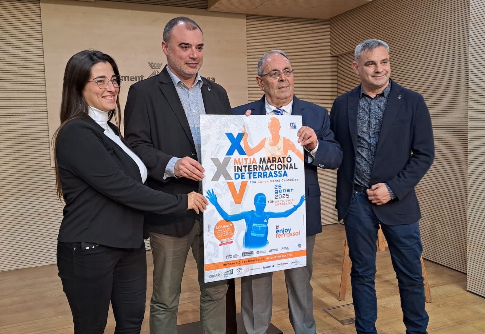 Presentació de la 25a Mitja Marató Internacional de Terrassa | Oriol Manrique