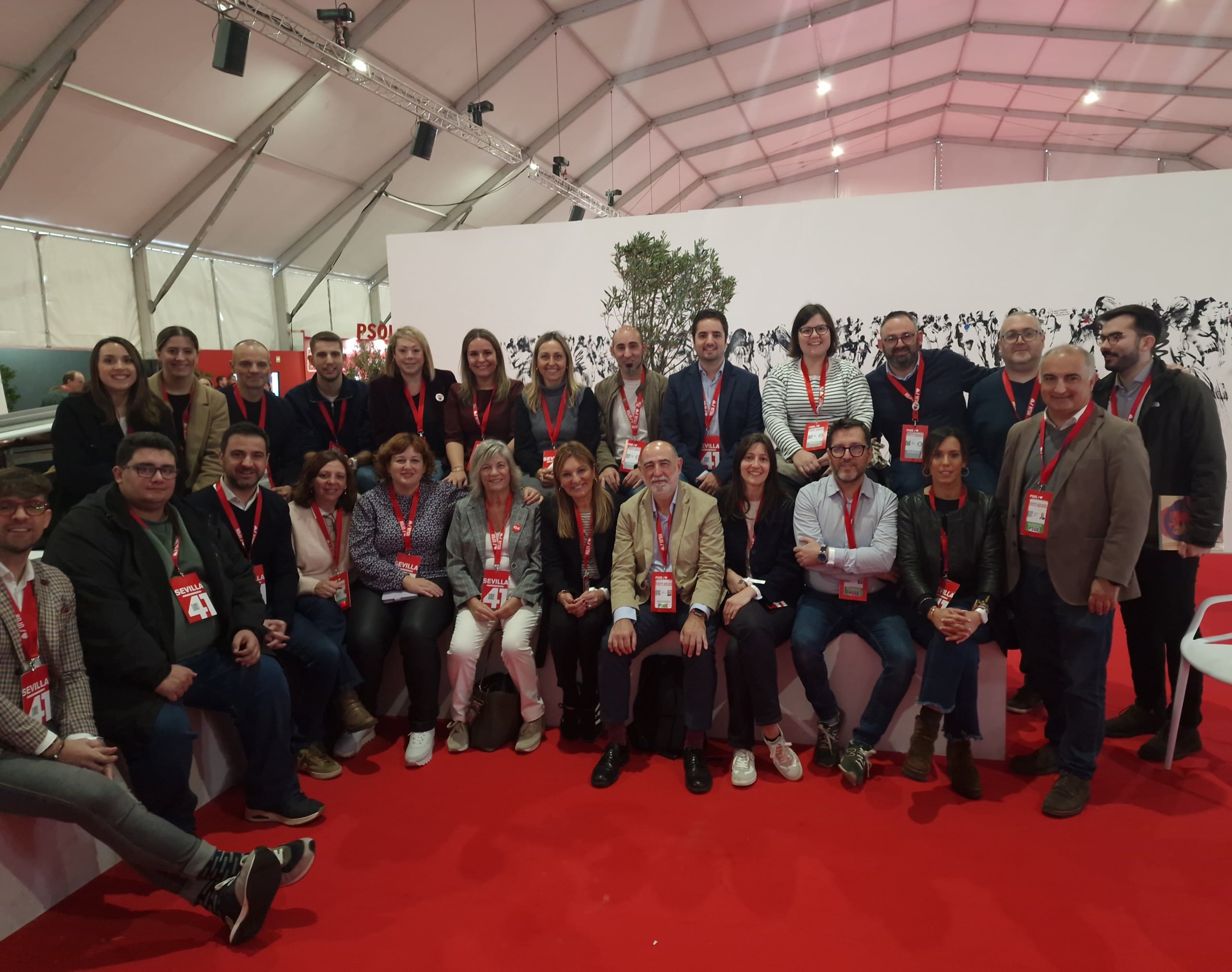 Imatges de la delegació del PSC Vallès Occidental en el 41è Congrés Federal del PSOE a Sevilla | PSC Vallès Occidental