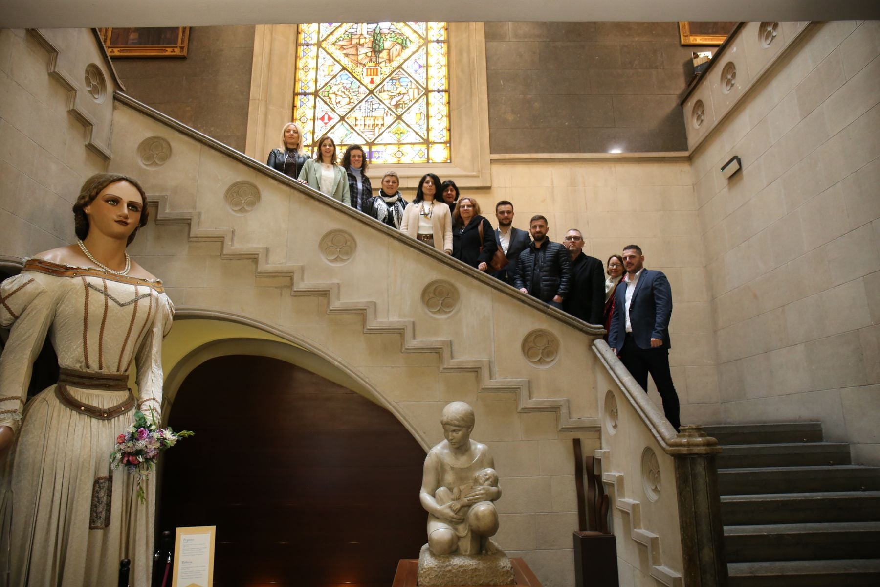 Visita d'una delegació de Macedònia del Nord a l'Ajuntament de Terrassa | Aj.Terrassa