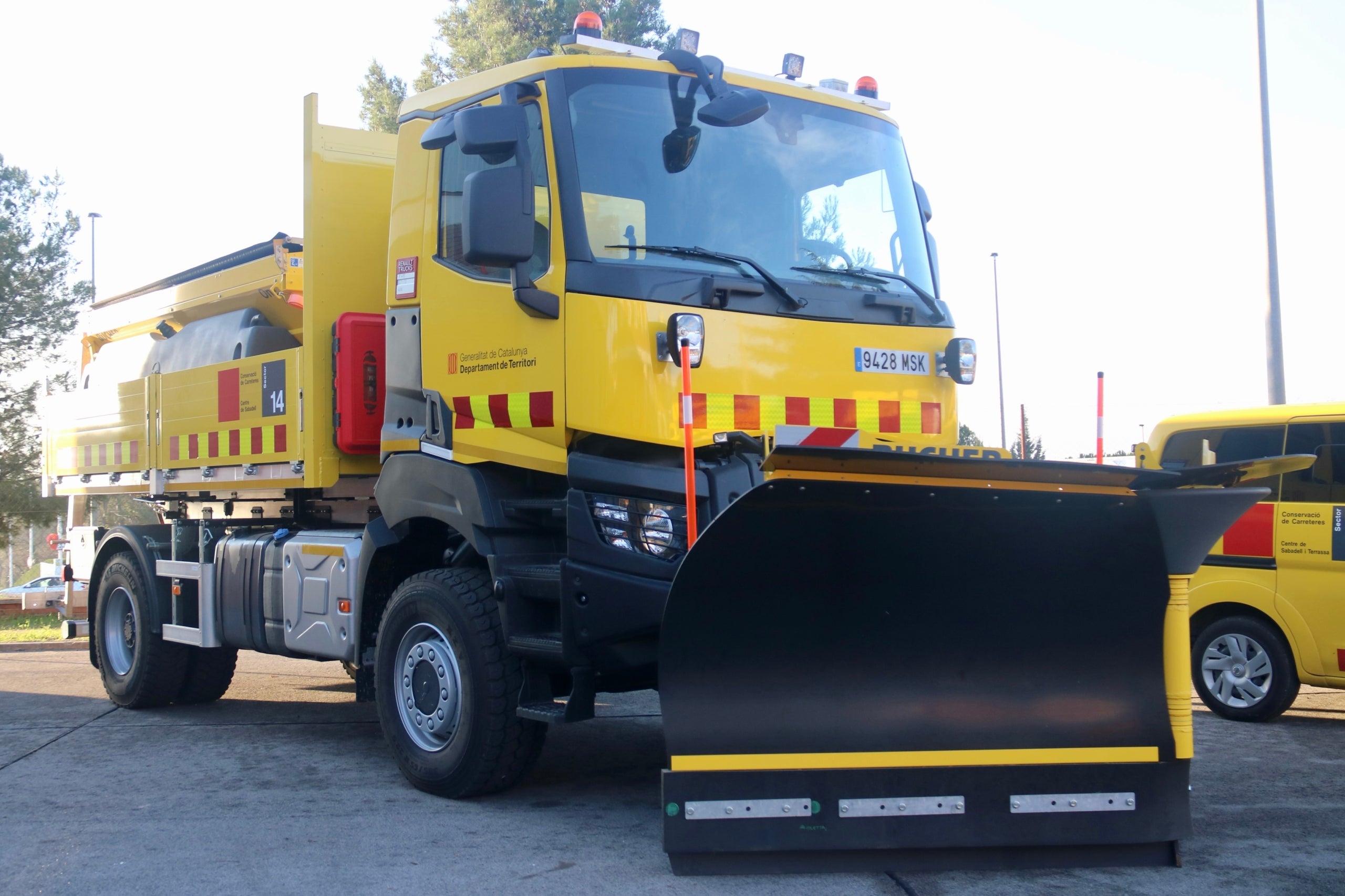 Una llevaneu està preparada per si hi ha nevada a Terrassa/Albet Segura-ACN