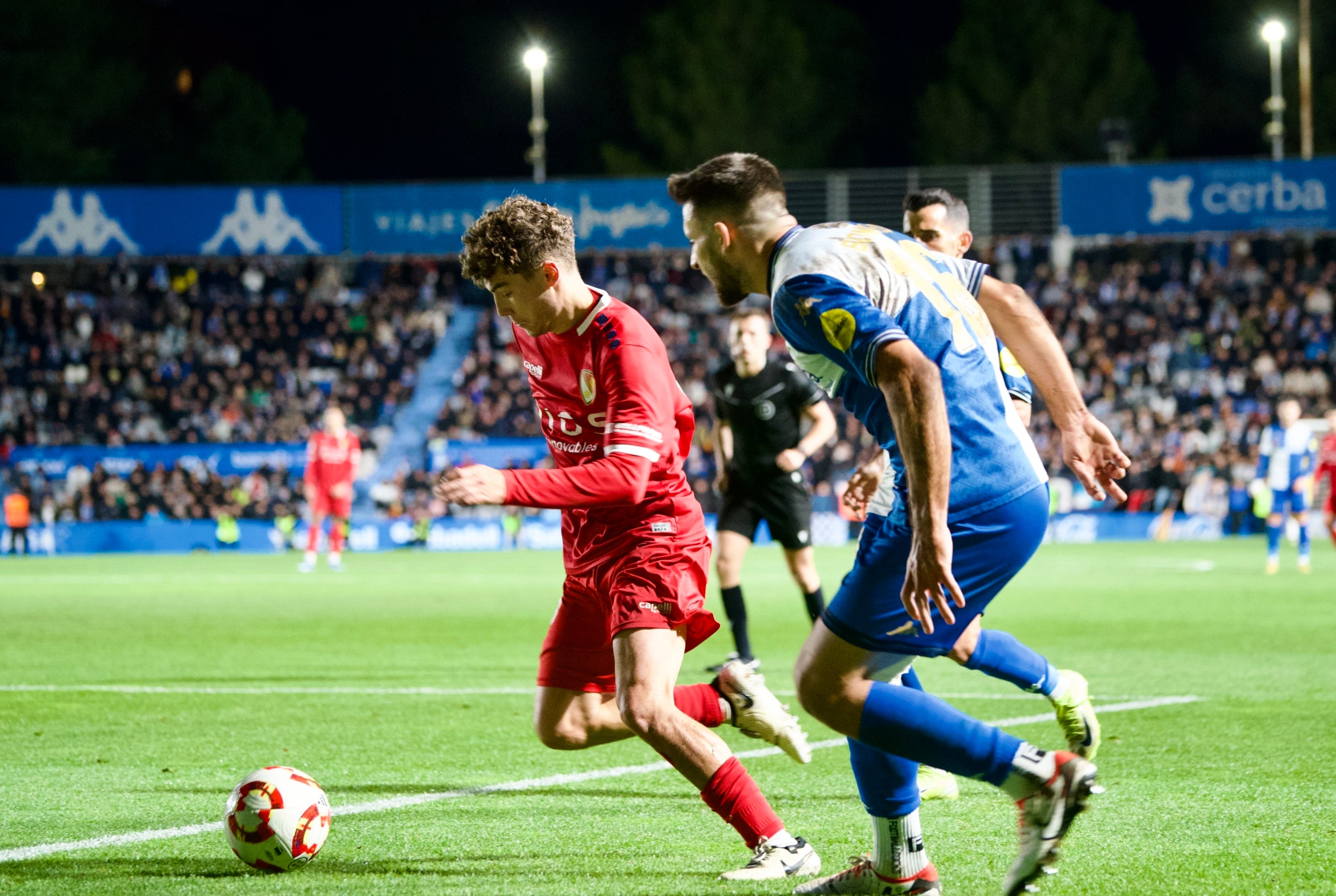 Partit entre el CE Sabadell i el Terrassa FC a la Nova Creu Alta | Mireia Comas