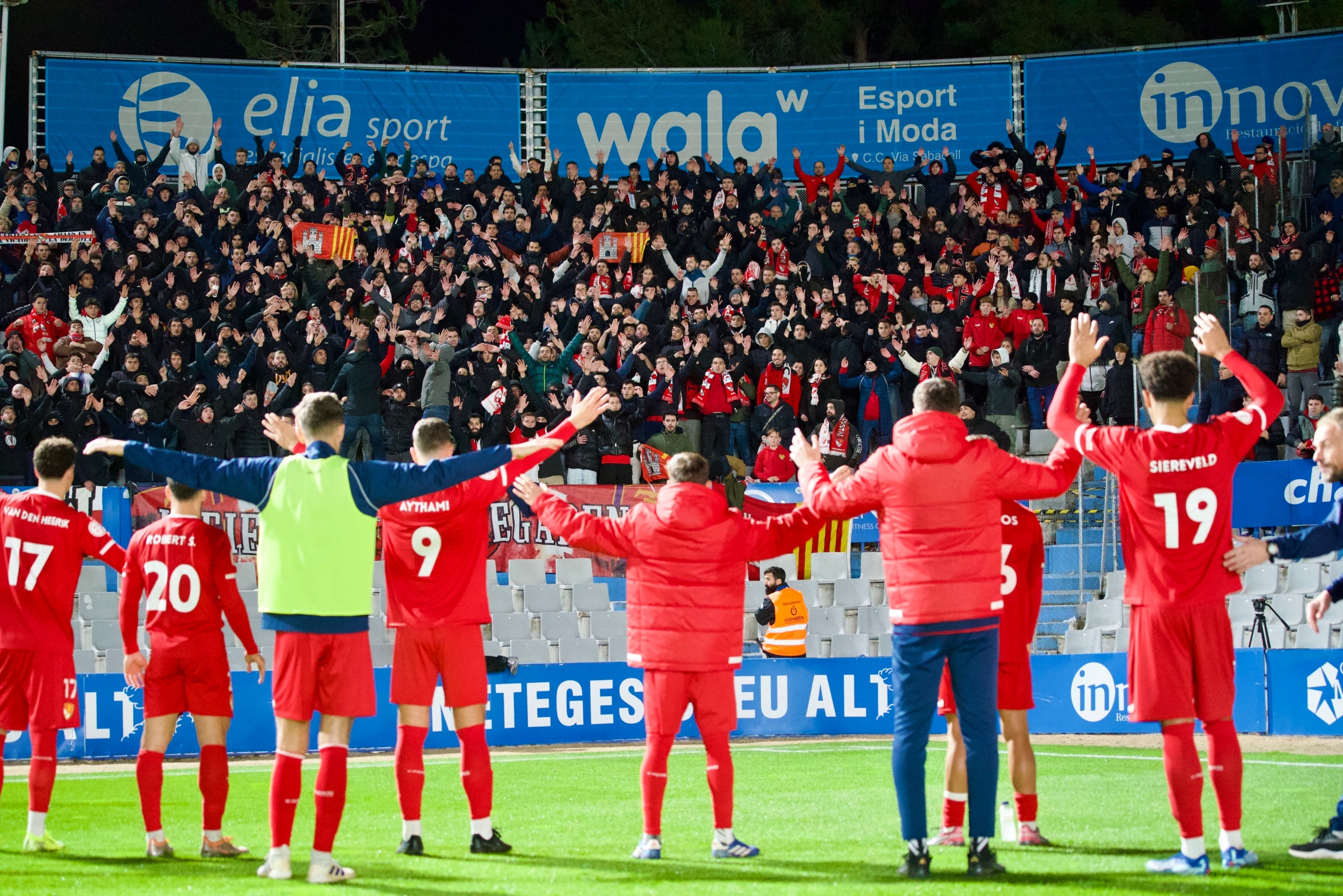 Partit entre el CE Sabadell i el Terrassa FC a la Nova Creu Alta | Mireia Comas