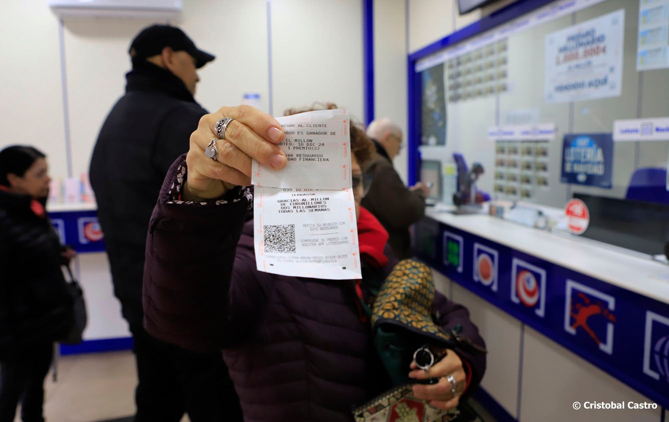 FOTOGALERIA | Maria, la guanyadora d’un milió d’euros