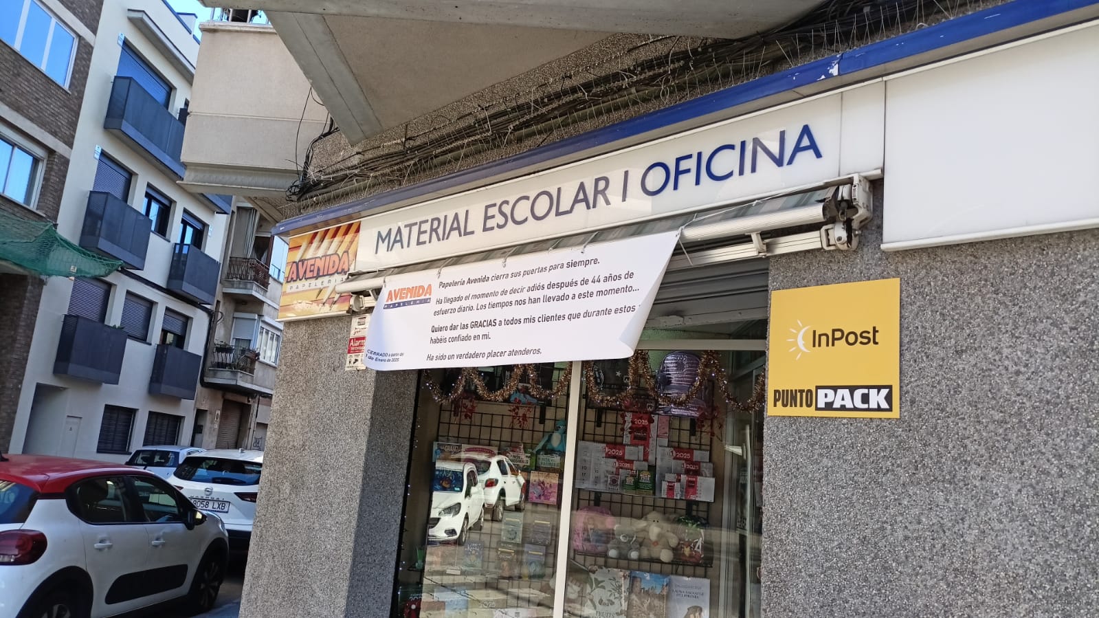 Papeleria Avenida tanca les portes definitivament | Joan Manel Oller