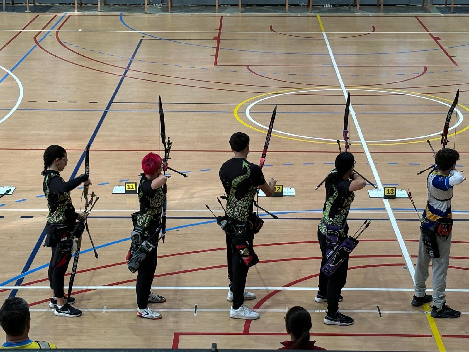 Arquers de Draco Sagittariis a última jornada de Lliga de la Federació Catalana de Tir amb Arc en Sala celebrada a Terrassa | Draco Sagittariis