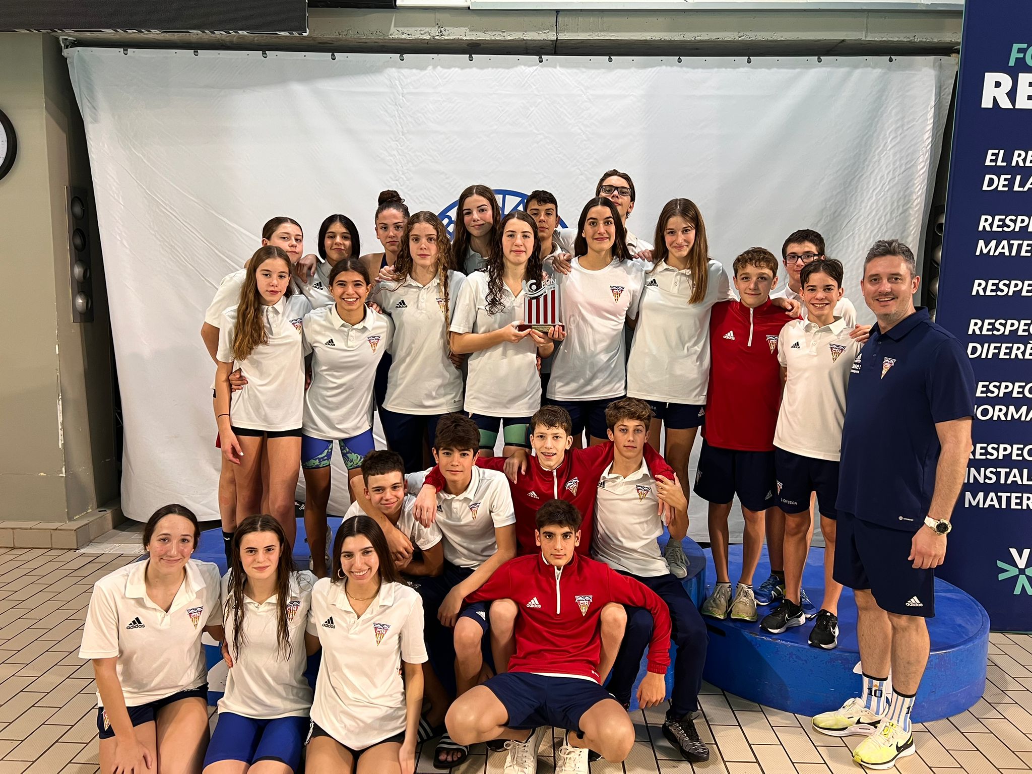 La secció de natació del Club Natació Terrassa al Campionat de Catalunya d'hivern infantil | CN Terrassa