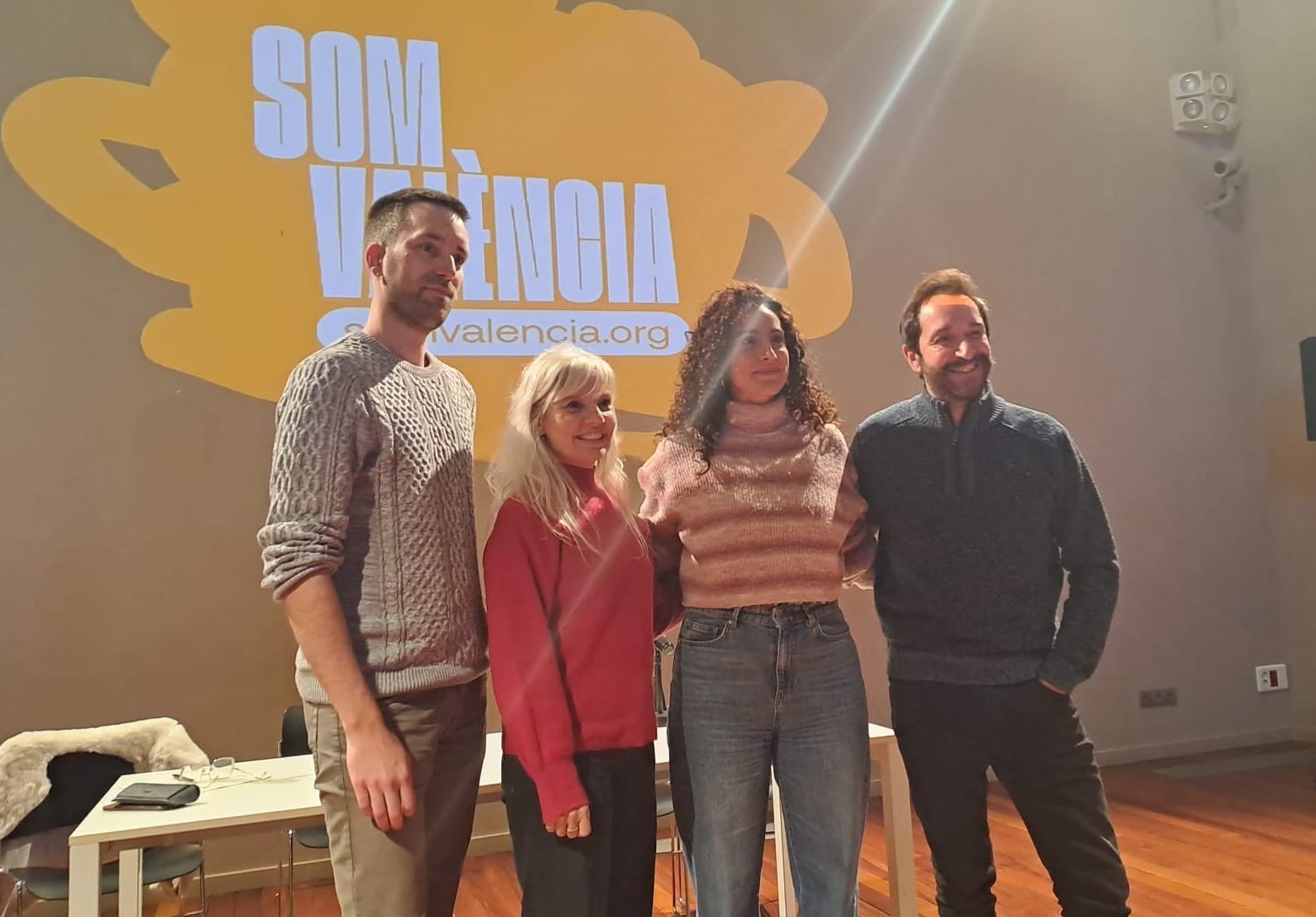 Roda de premsa concert solidari 'Som València' a Terrassa | Oriol Manrique