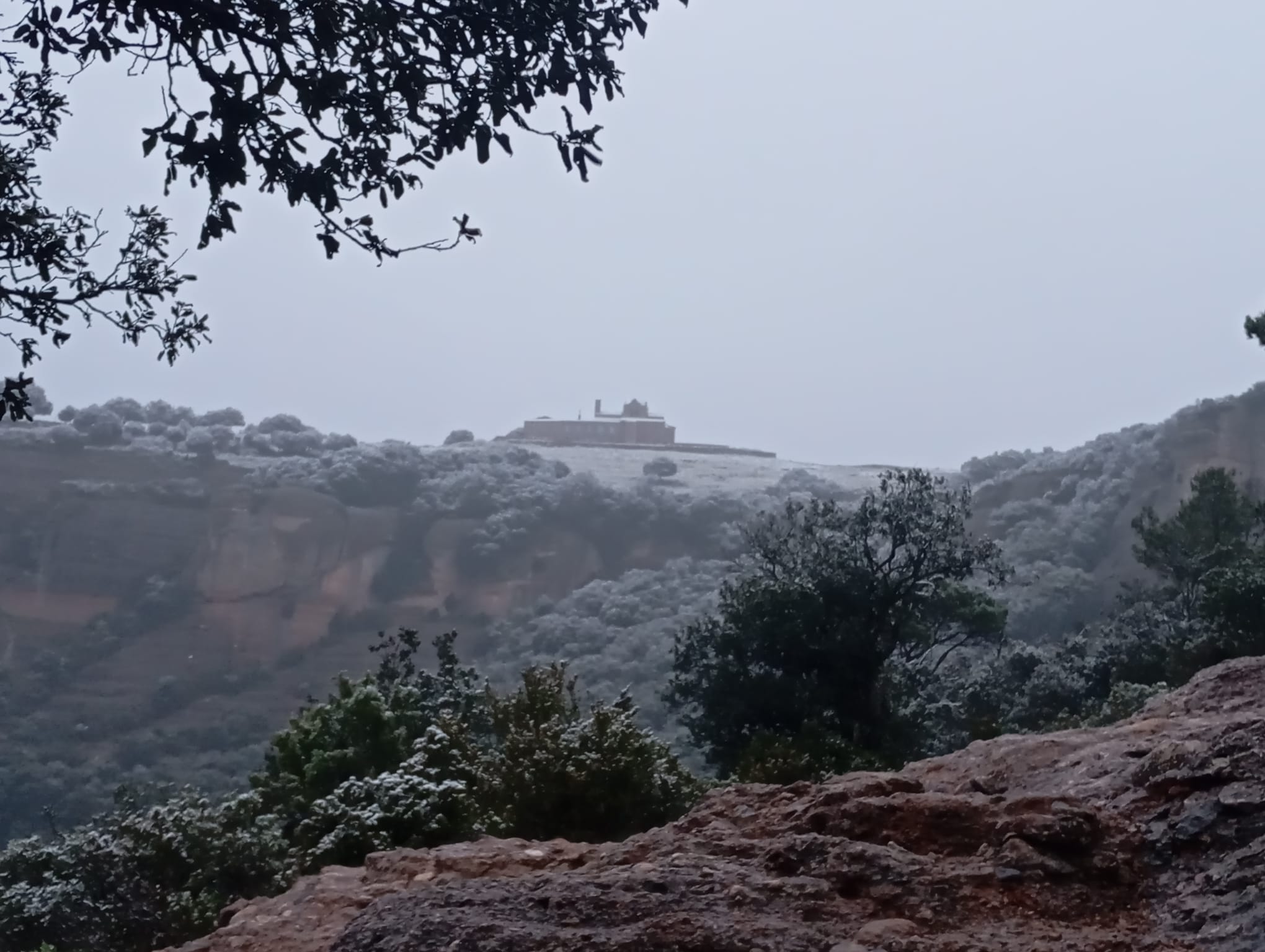 Així lluïa La Mola el desembre de l'any passat | Timi Salabert