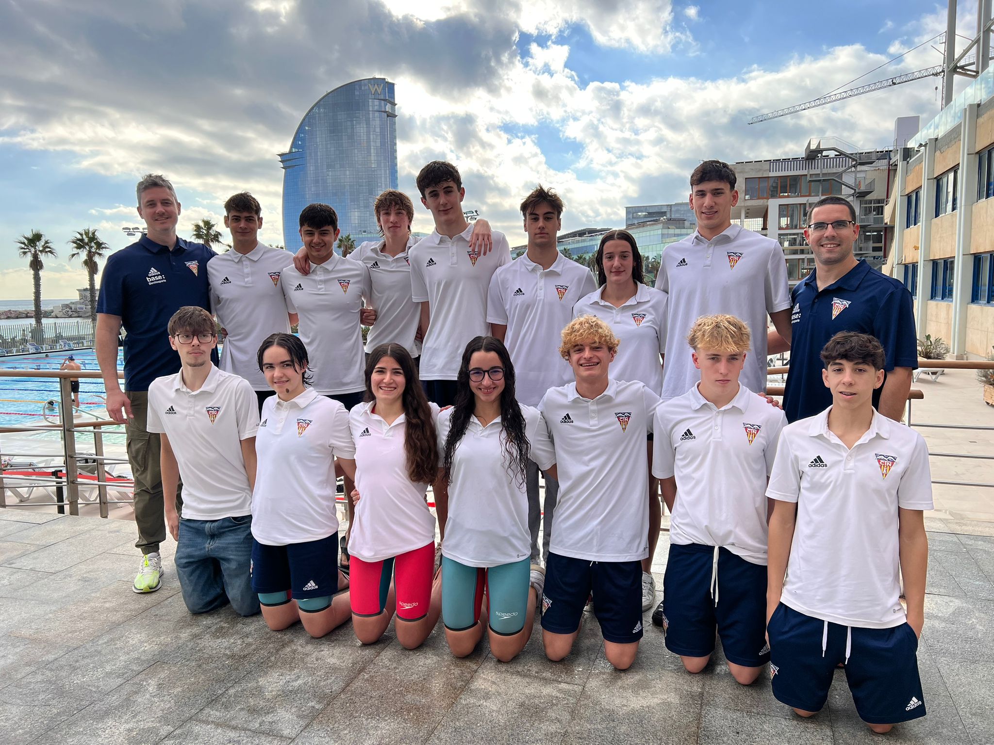 Equip Júnior del CN Terrassa al Campionat de Catalunya d'Hivern de natació | CN Terrassa