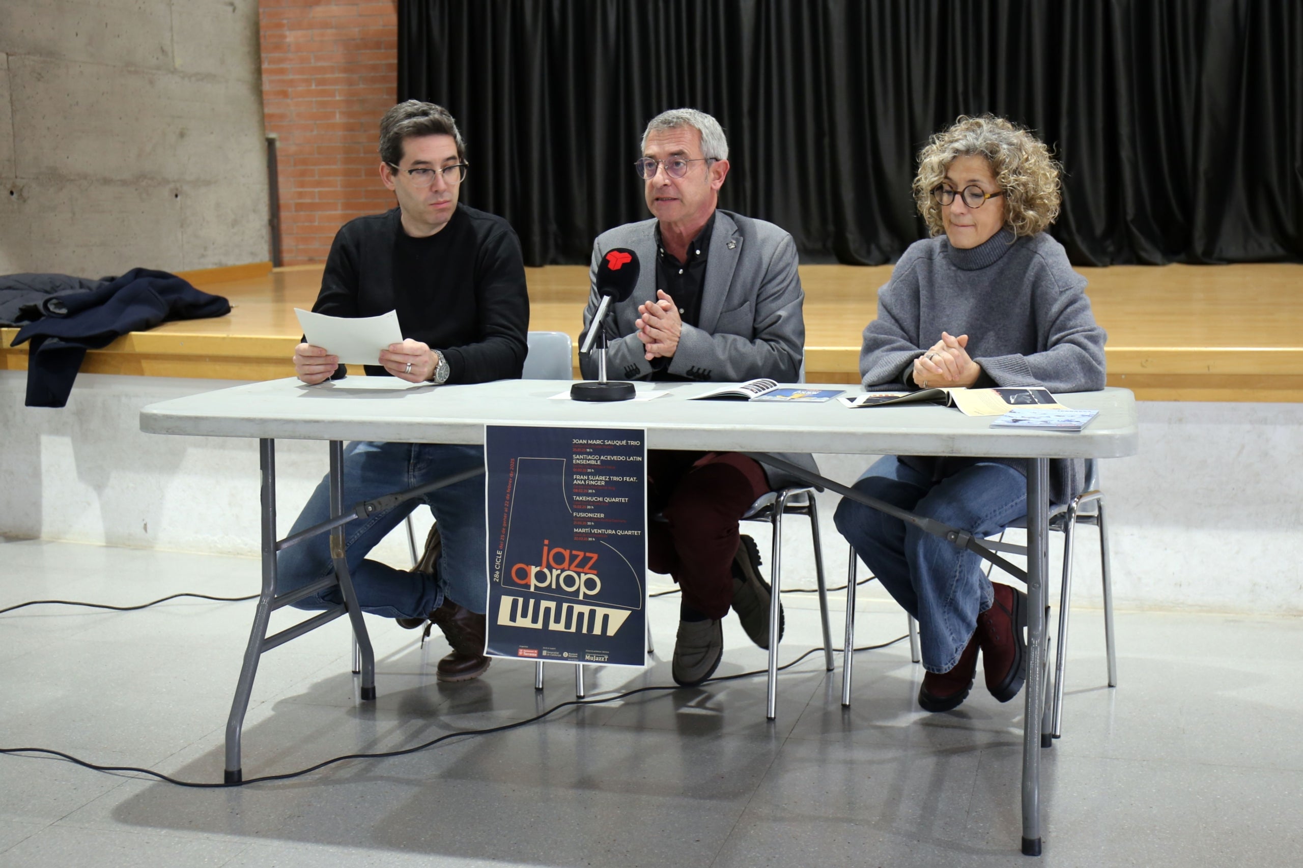 Presentació de la 28a edició del cicle 'Jazz a prop' | Ajuntament de Terrassa