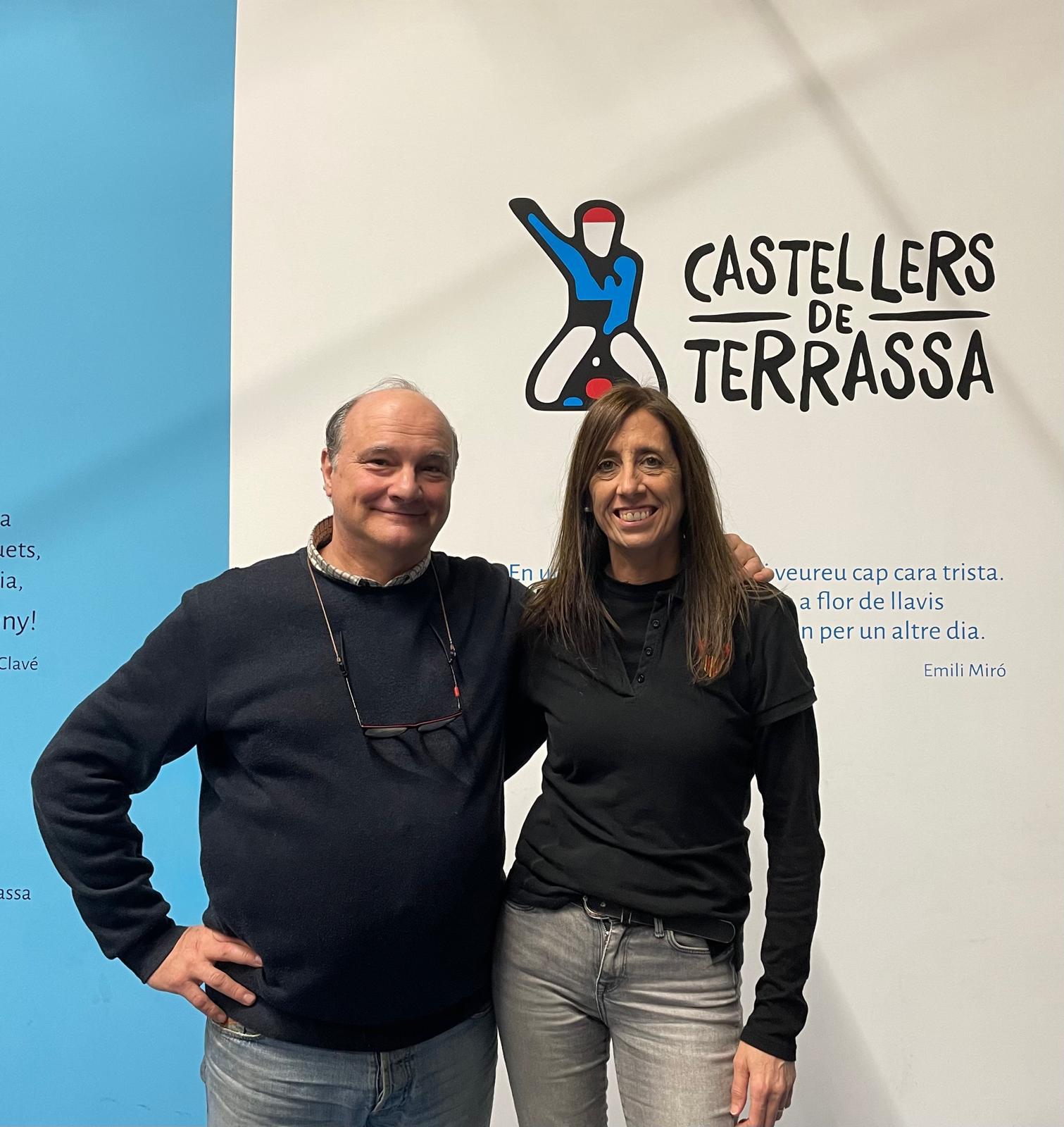 Ariadna Puertas ha estat escollida presidenta i Rafael Català, Cap de Colla/C.T.
