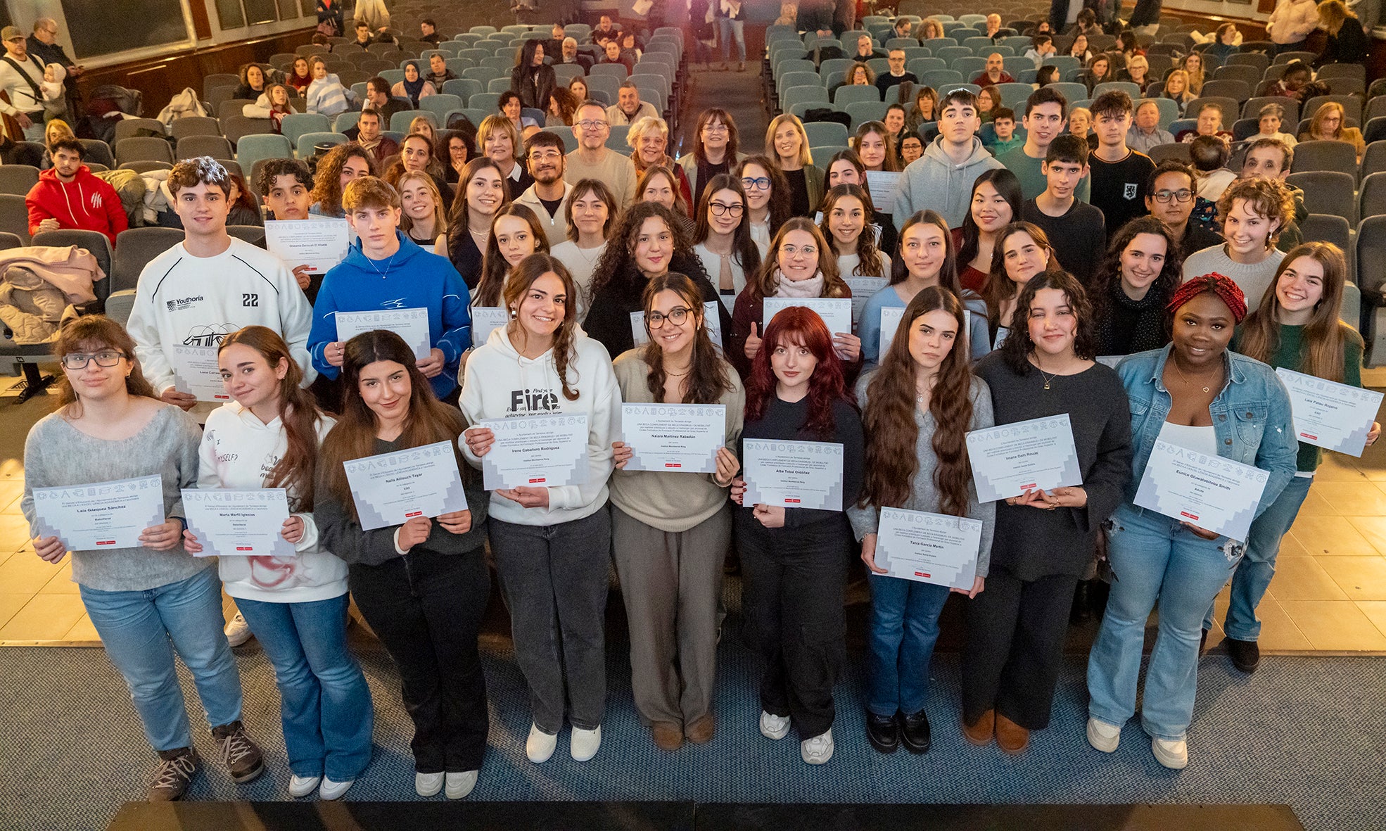 Lliurament de les Beques a l'excel·lència acadèmica a Terrassa | Aj. Terrassa