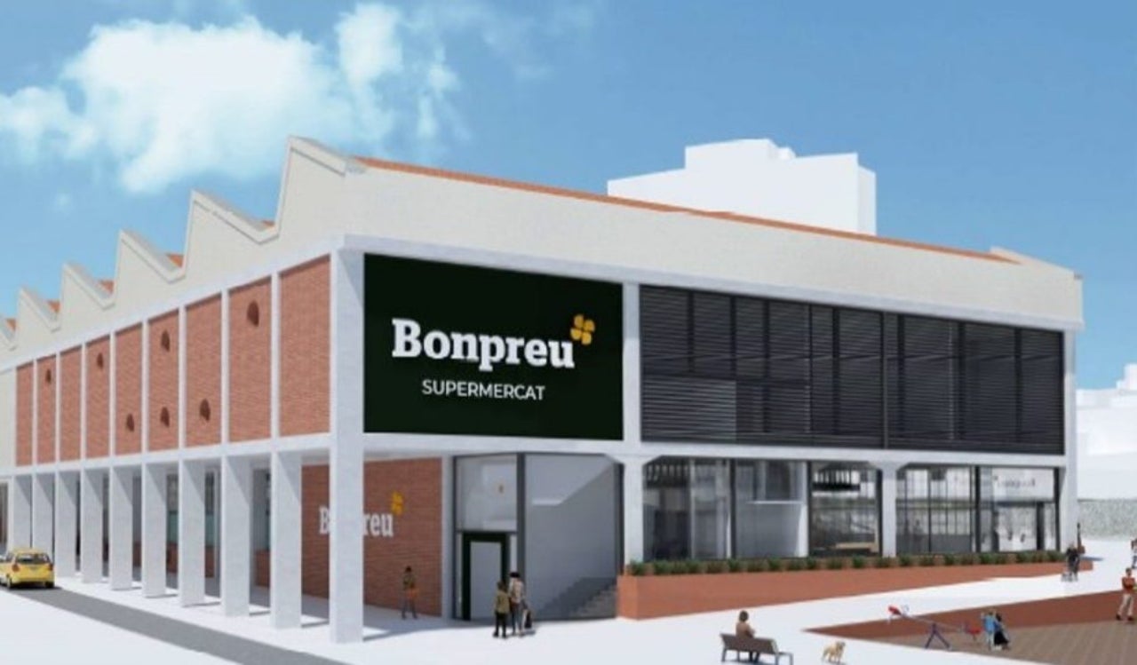 Façana de com serà el nou supermercat de Bonpreu | Bonpreu
