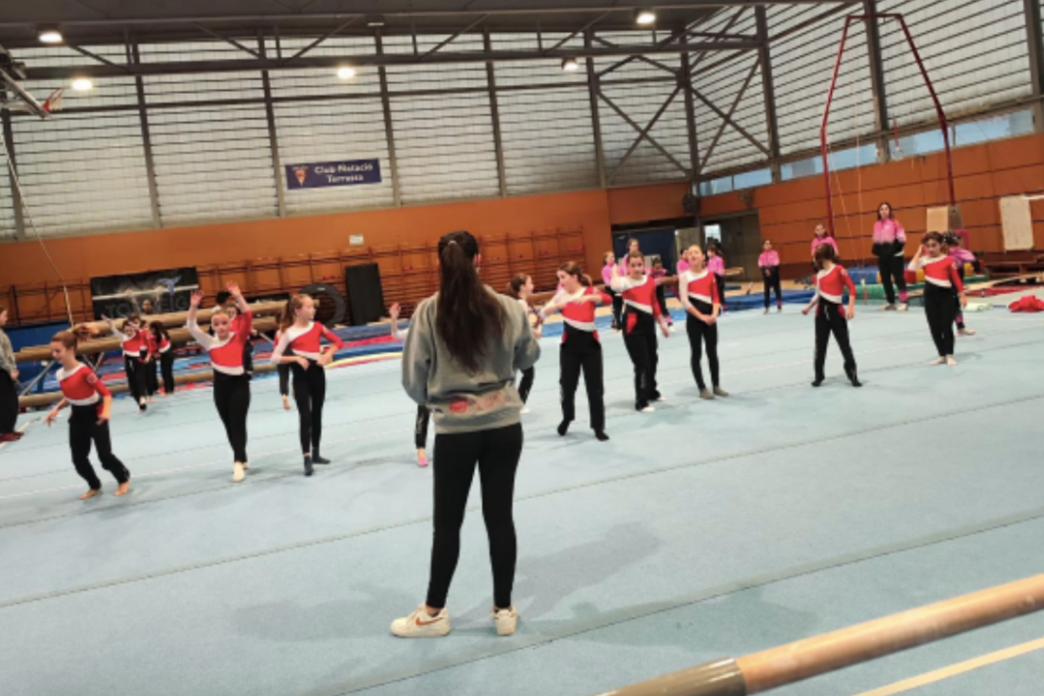 Exhibició de gimnàstica artística dels Jocs Esportius Escolar a Terrassa | Consell Esportiu del Vallès Occidental Terrassa
