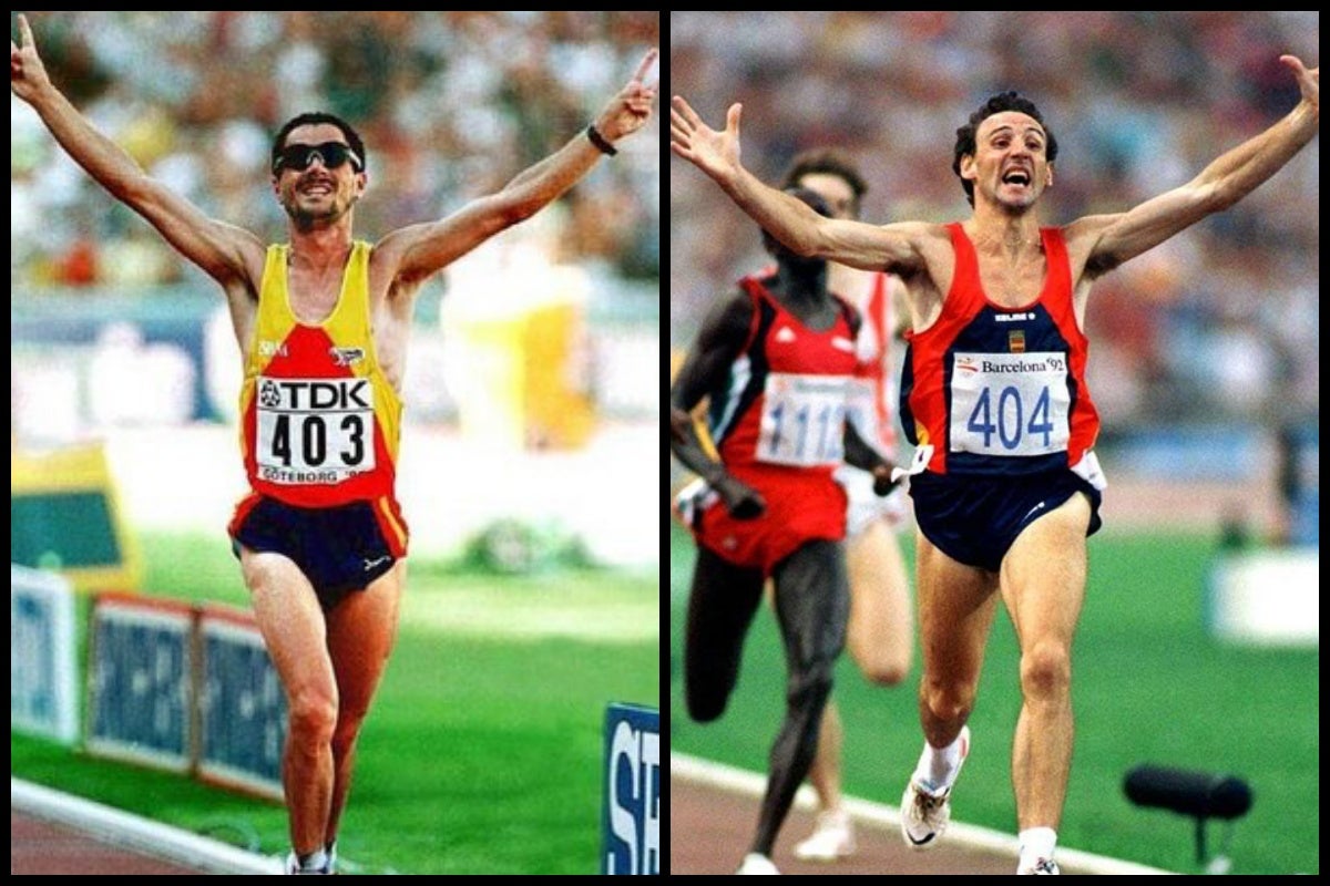 Entrenament amb dues llegendes de l'atletisme per la 25a Mitja Marató