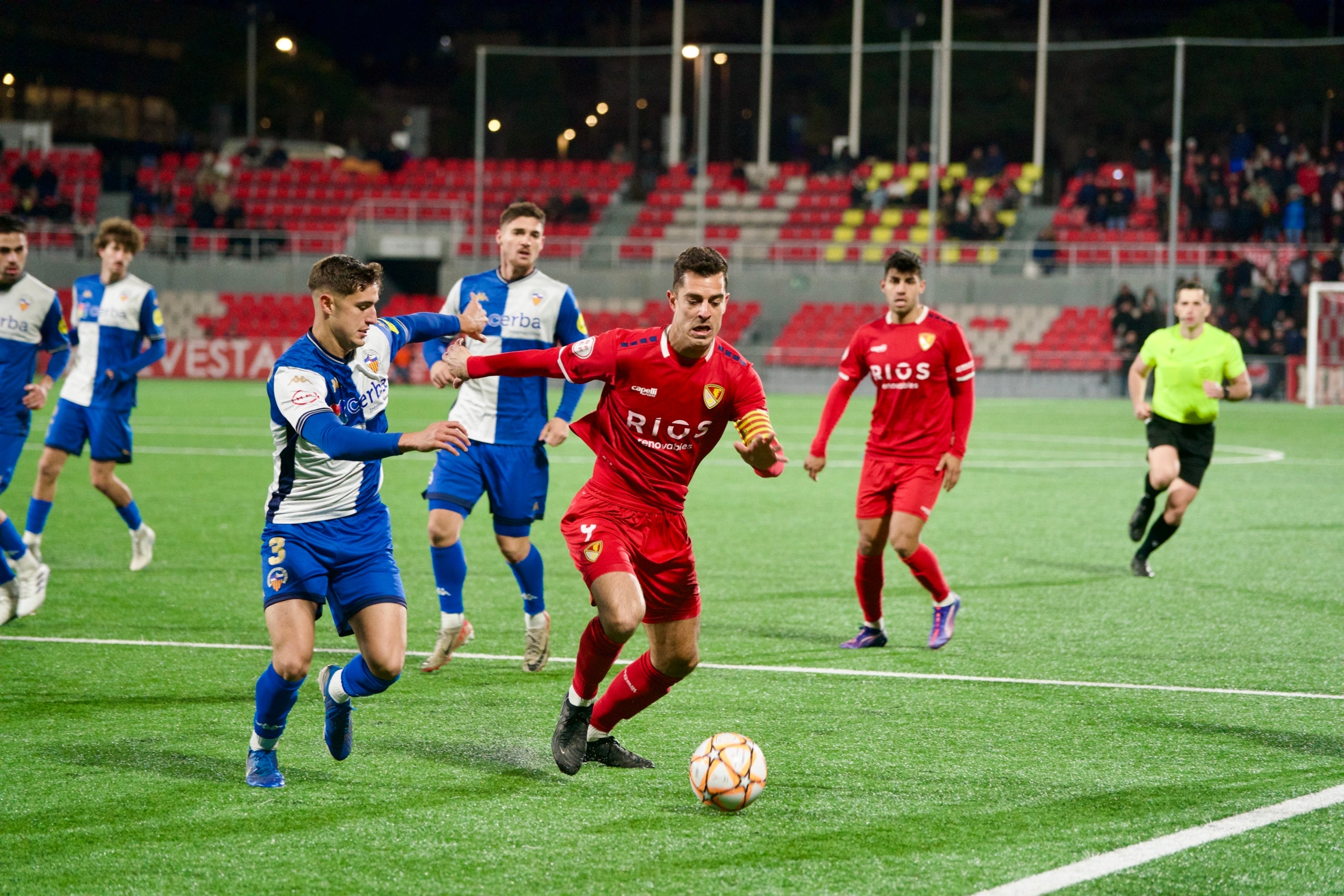 El Terrassa queda eliminat de la Copa Catalunya en perdre a casa contra el CE Sabadell per 1-2 | Mireia Comas