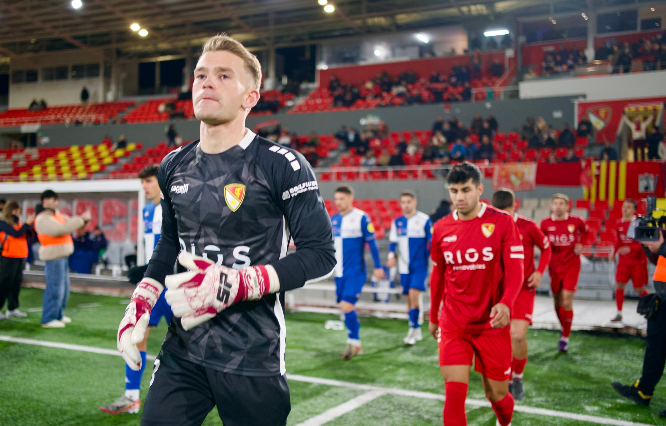Bierge al partit de Copa Catalunya entre el Terrassa FC i el CE Sabadell | Mireia Comas