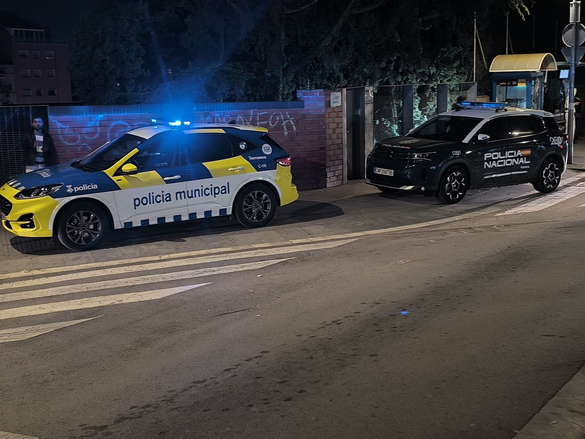 Operatiu conjunt de la Policia Municipal de Terrassa i el CNP al Districte 4 | PMT