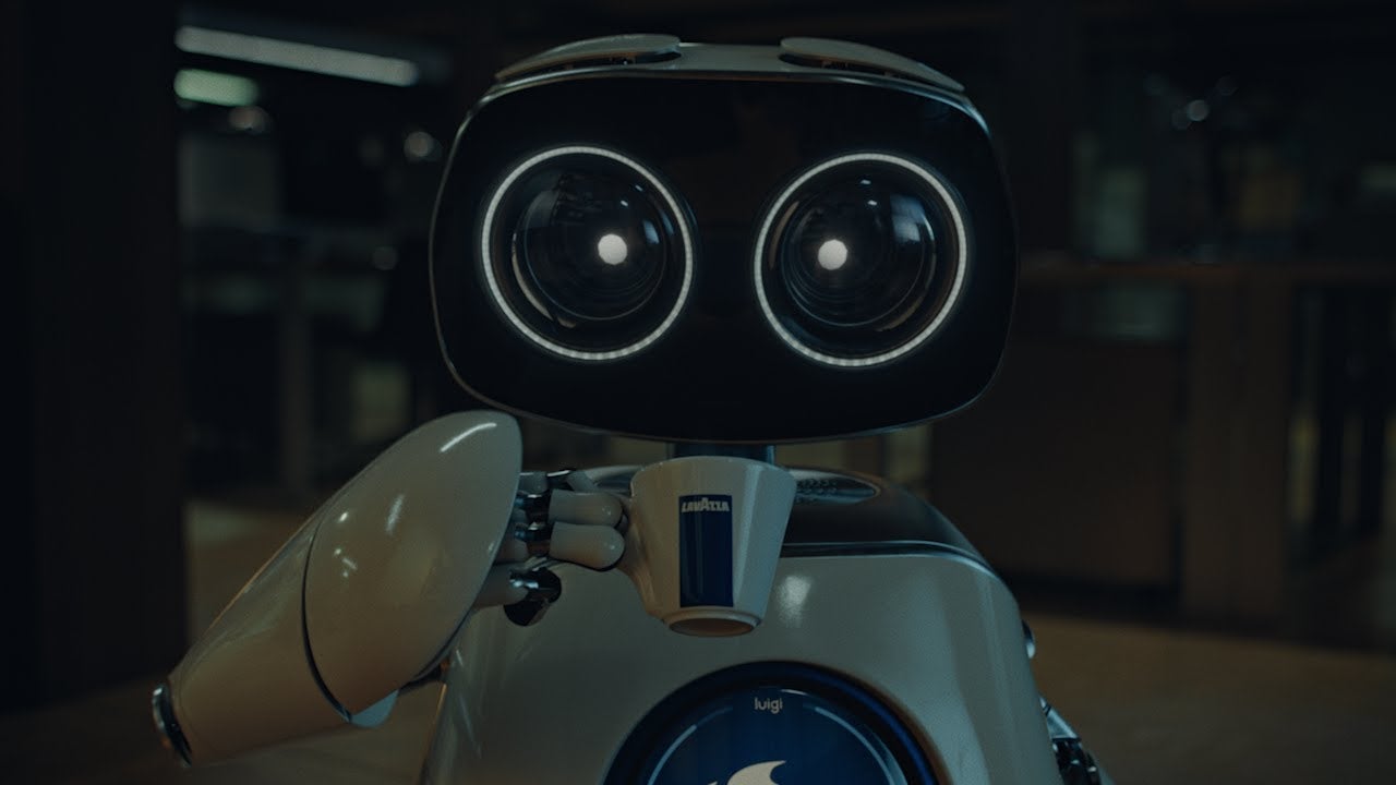 El robot Luigi és el protagonista de l'espot de Lavazza rodat a Terrassa | Lavazza
