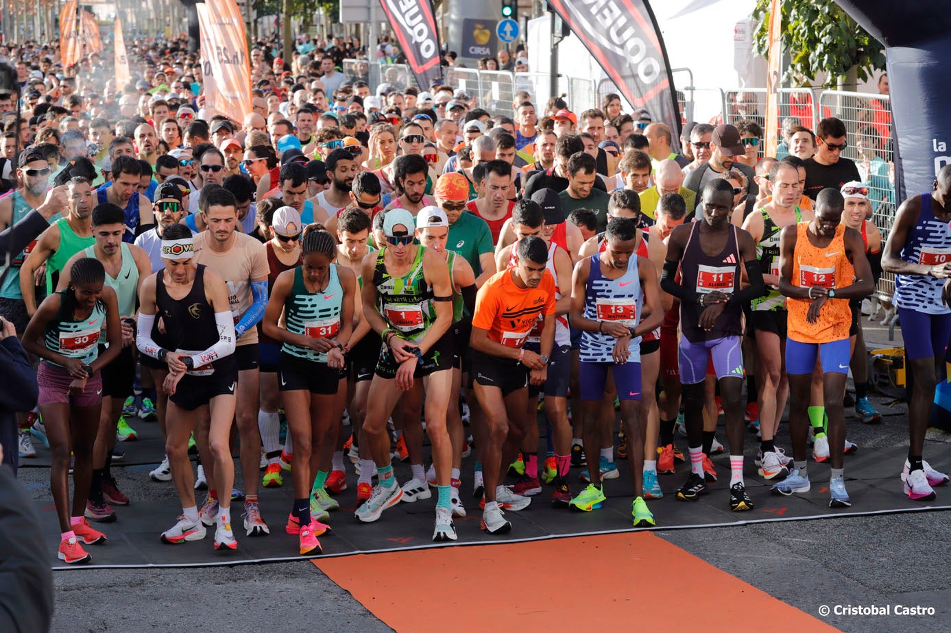 Aquest diumenge, 26 de gener, ha tingut la 25a edició de la Mitja Marató Internacional de Terrassa. La competició ha comptat amb la participació d'uns 3.500 corredors, entre la cursa llarga (21km) i la Santi Centelles (5km). Els guanyadors de la Mitjà Marató han estat Mikiyas Barega i Kiros Muaz, amb un temps d'1:02:18 i 1:14:06, respectivament. | Cristóbal Castro