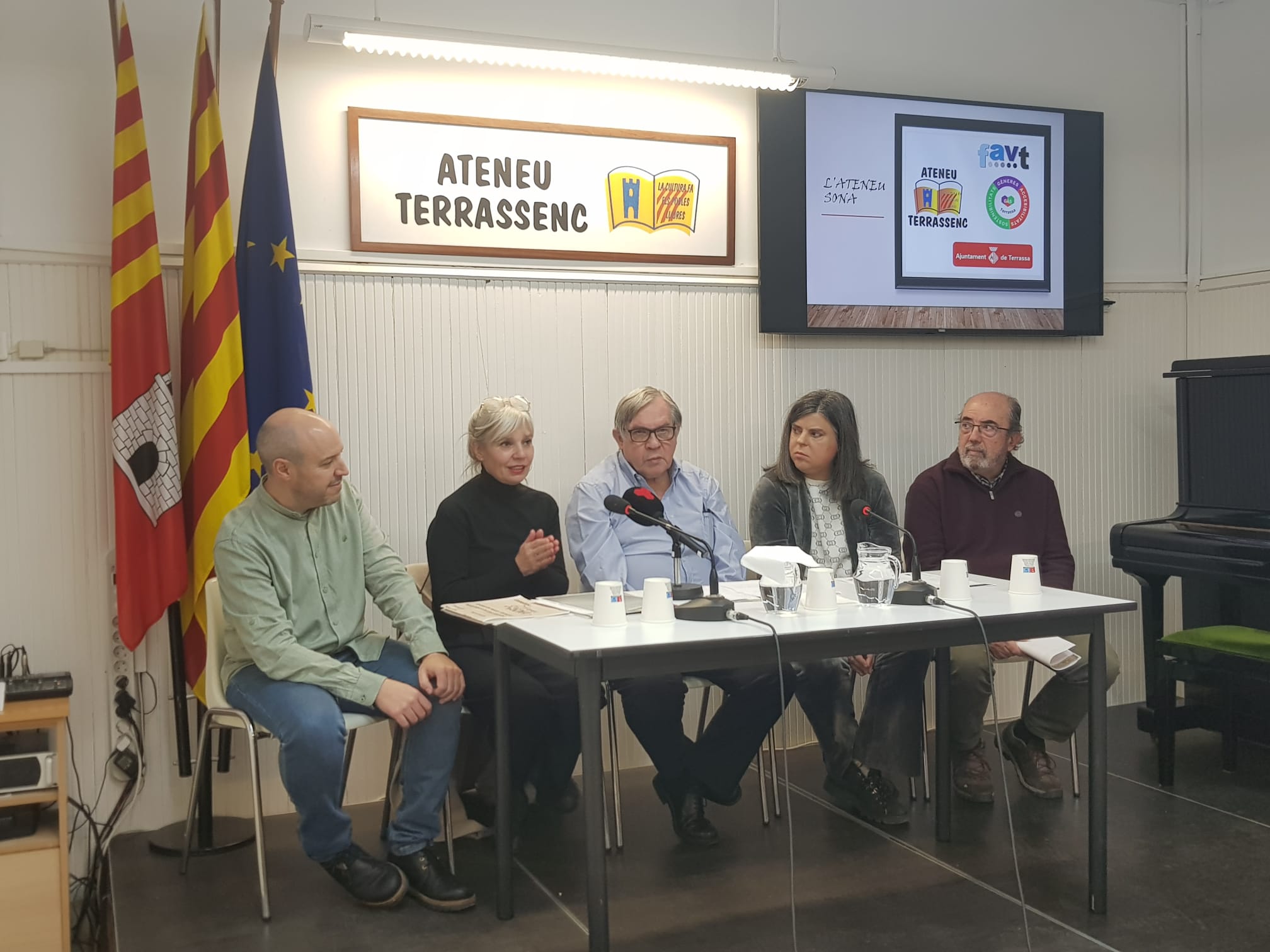 Acte de presentació del projecte L'Ateneu Sona | Lluïsa Tarrida