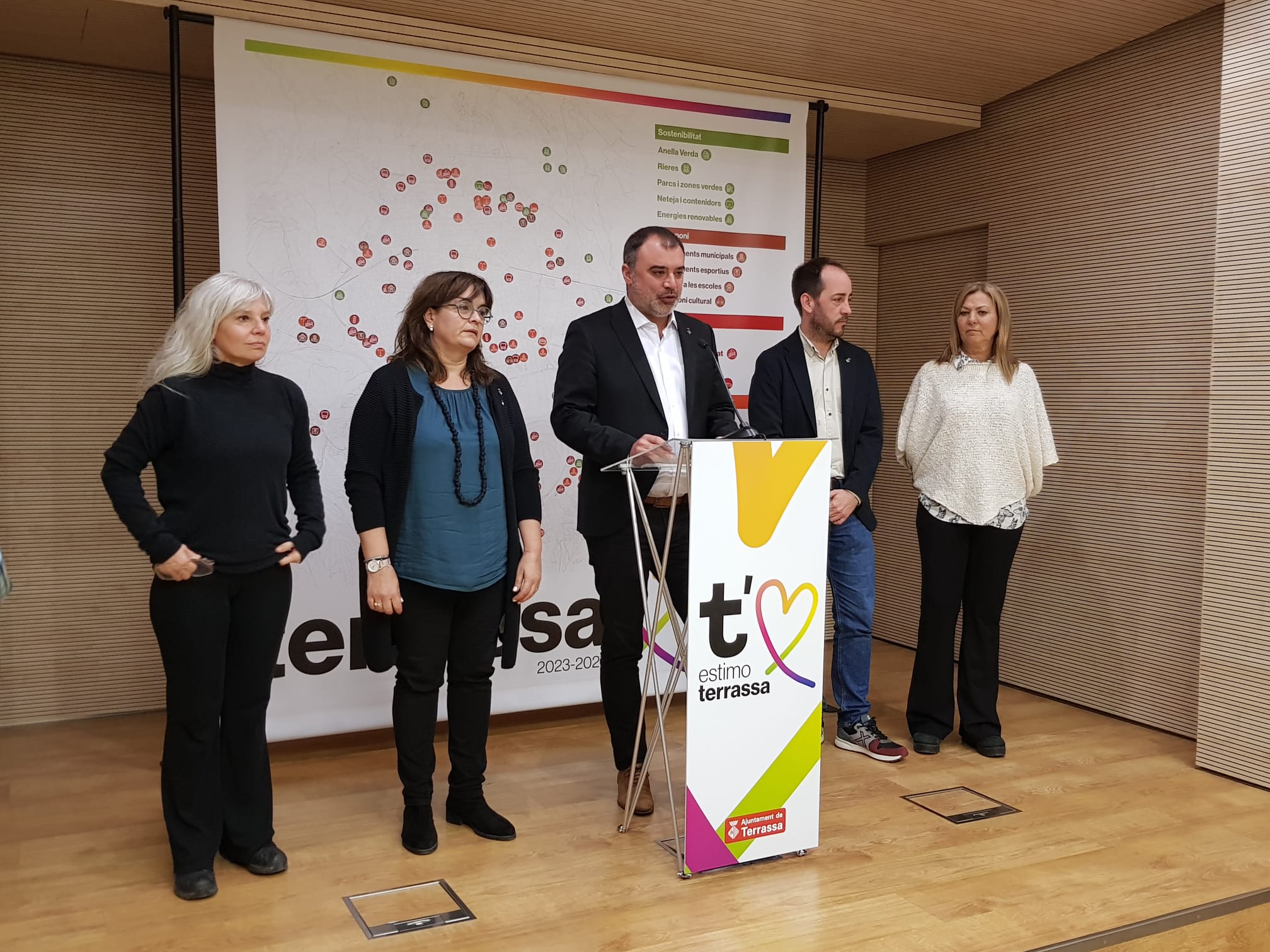 El govern ha presentat actuacions a l'espai públic per aquest 2025 | Lluïsa Tarrida