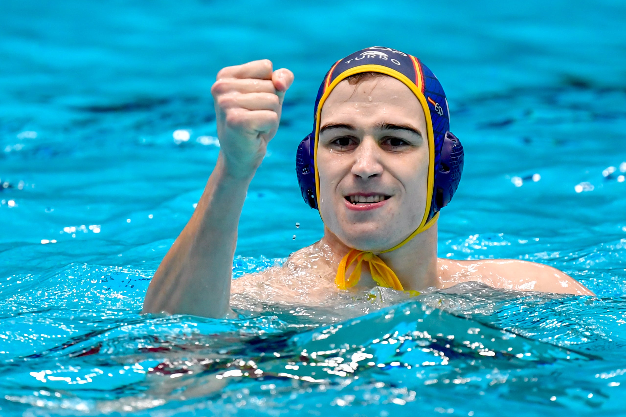 Álvaro Granados amb la selecció espanyola de waterpolo | RFEN