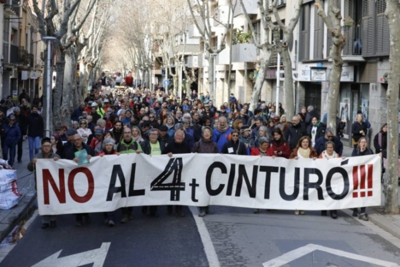 Manifestació contra el Quart Cinturó | CCQC