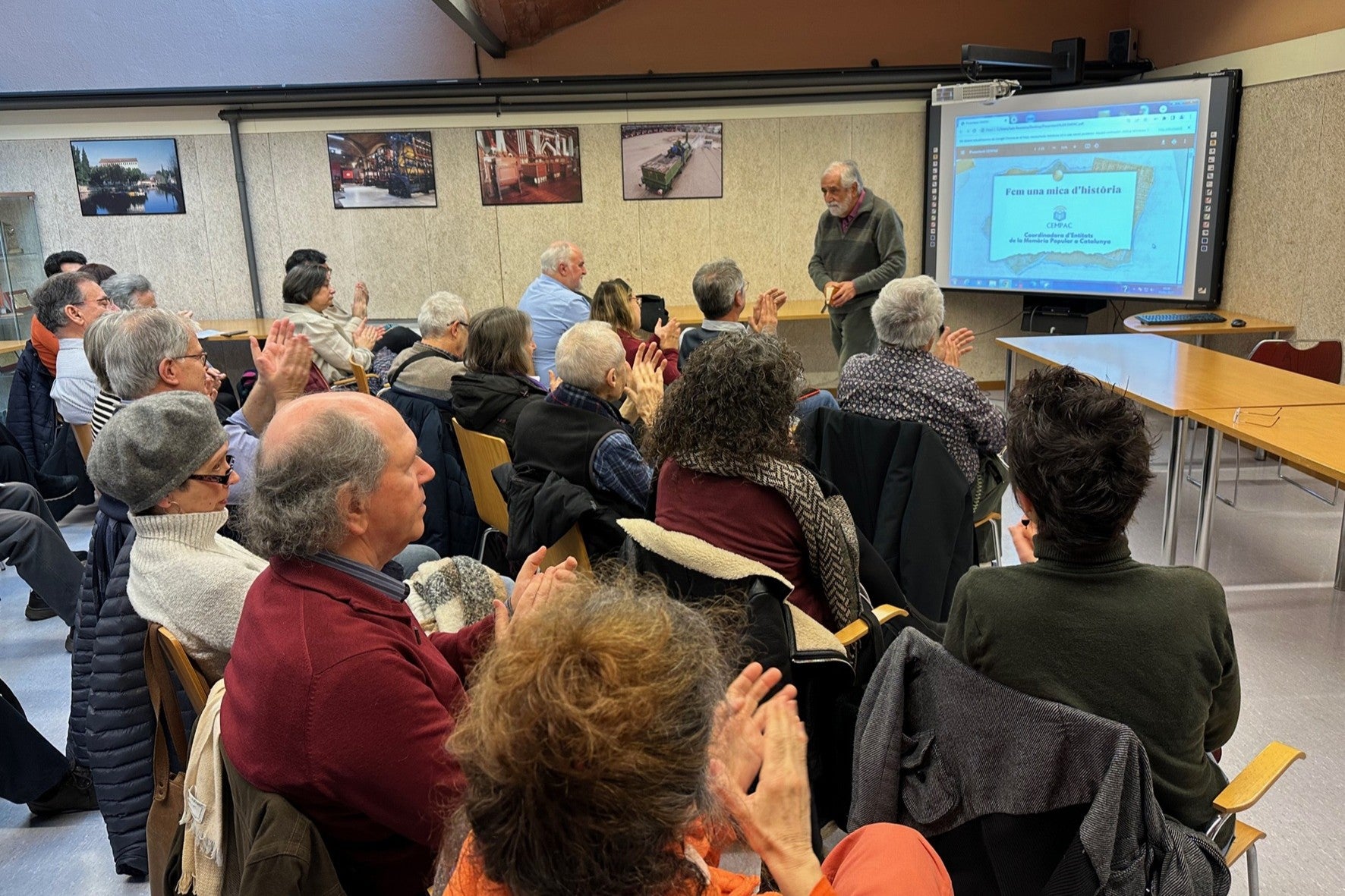 Presentació de la Coordinadora d'Entitats de la Memòria Popular a Catalunya (CEMPAC) | Ajuntament de Terrassa