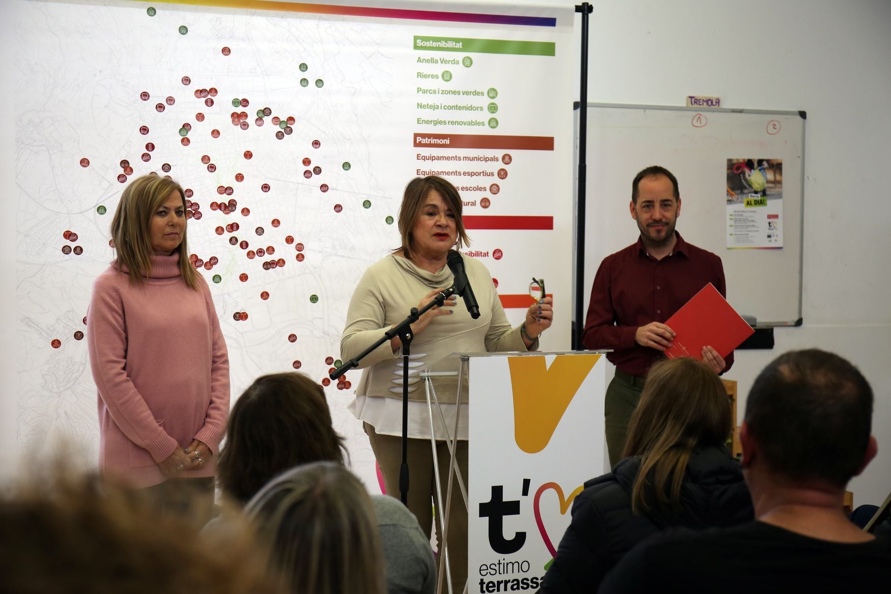 La campanya 'T'estimo, Terrassa' aterra als barris de Terrassa | Ajuntament de Terrassa