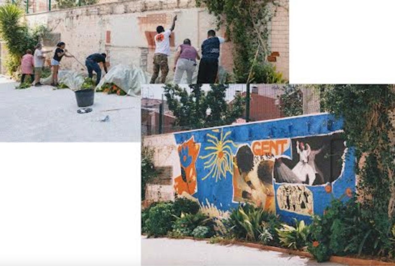 Projecte de muralisme comunitari a Ca n'Anglada | El Corralito