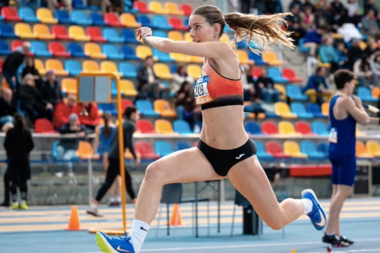 Atletes de la Unió Atlètica Terrassa en el Campionat de Catalunya Absolut Short Track | UAT