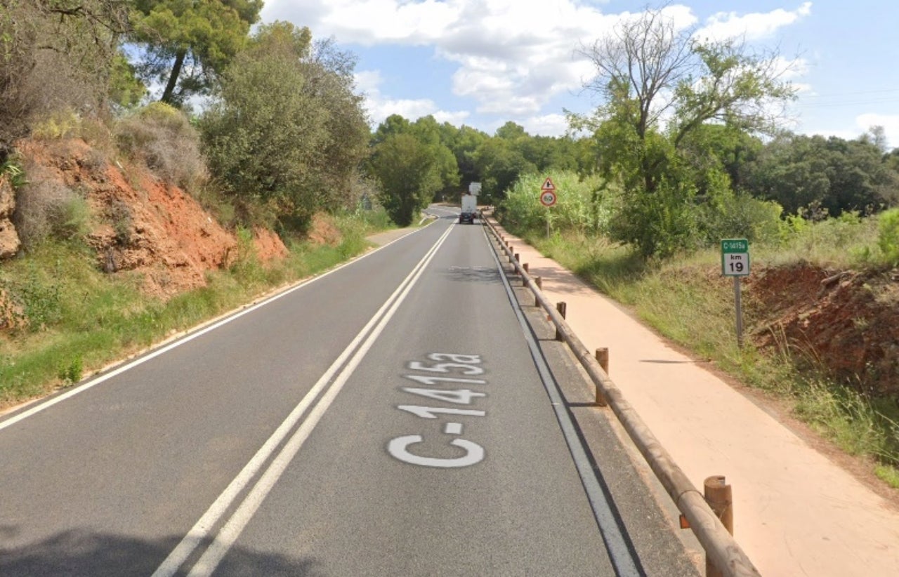 Carretera de Castellar, c1415a, al km 19 | G.E.