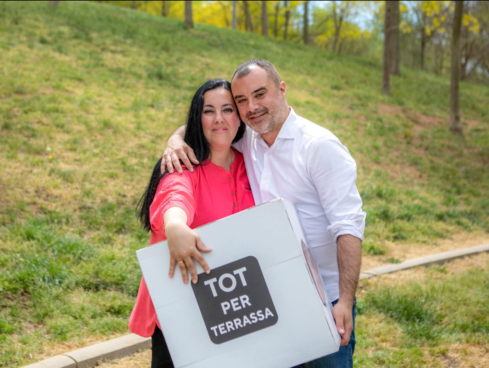 Ruth Hibernón i Jordi Ballart/ToT per Terrassa