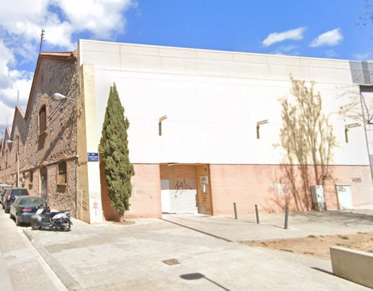 Façana del Condicionament Terrassenc on s'intervindrà en aquest nou projecte | G.M.