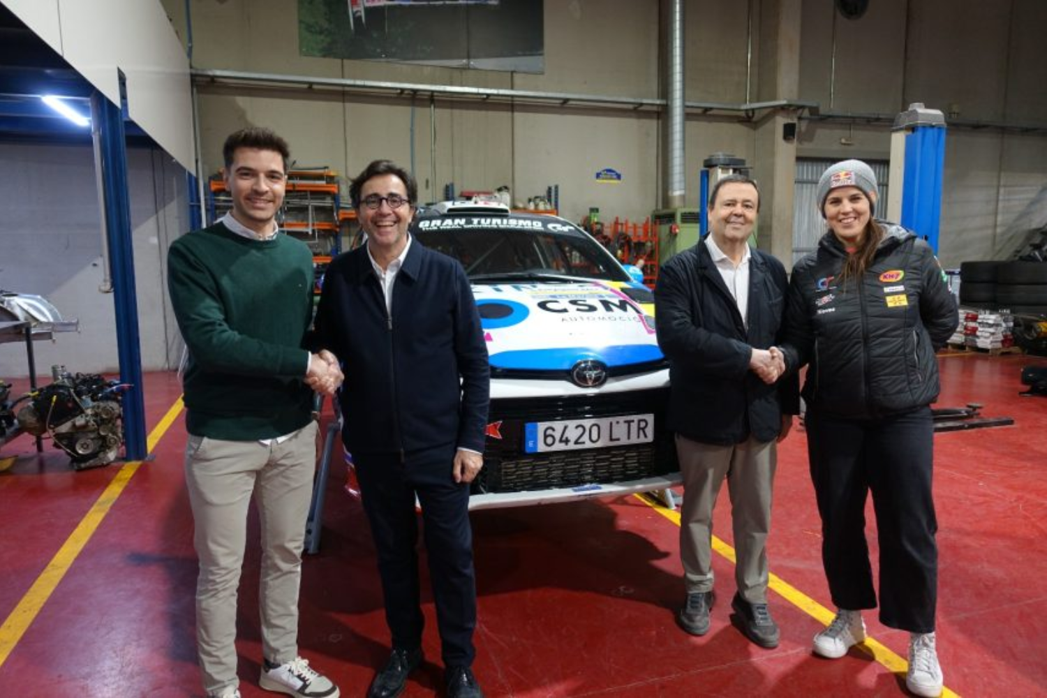 Laia Sanz i Sergi Francolí, pilots oficials de CSM Automoció aquesta temporada | CSM Grup
