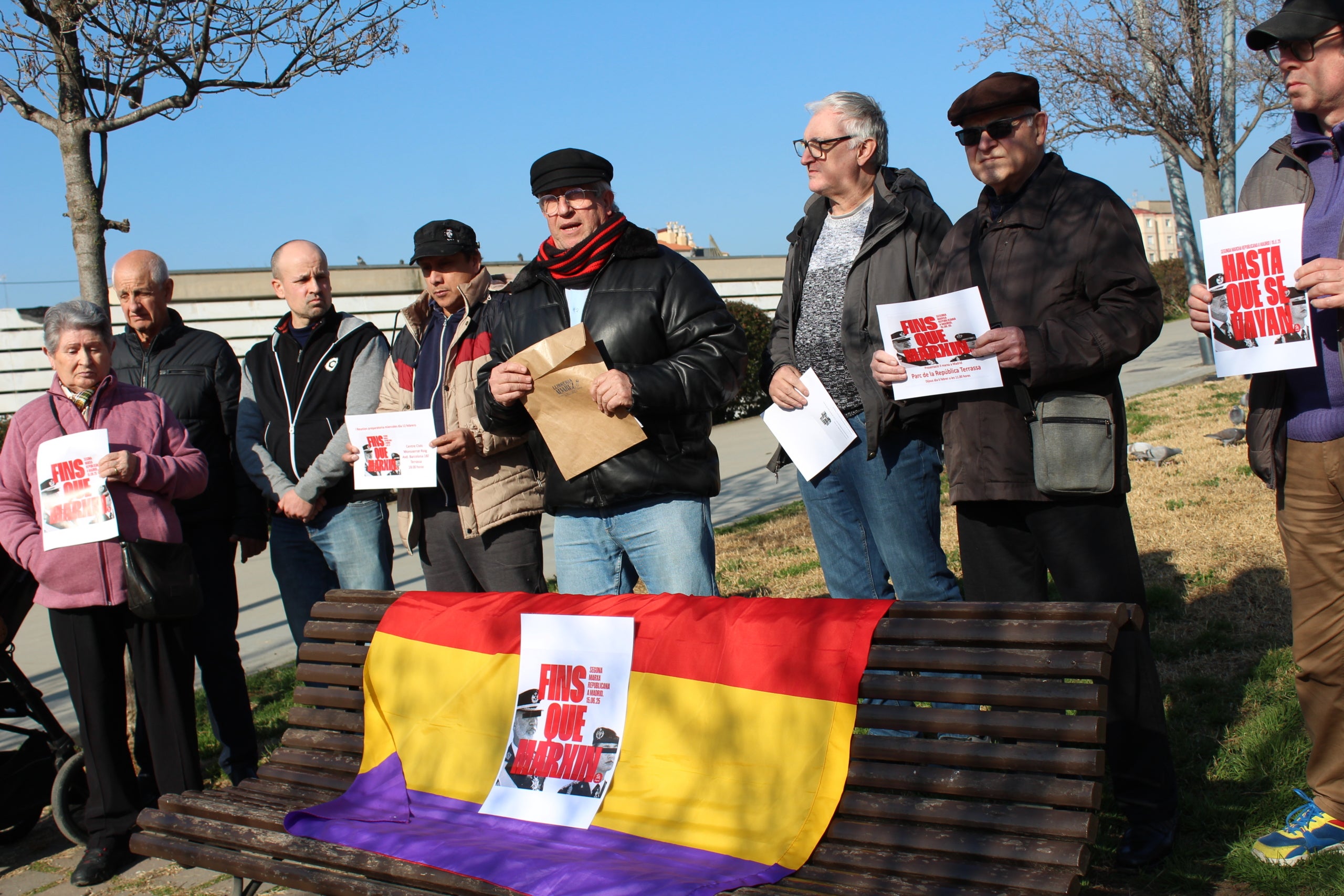 Repúblicanxs de Terrassa ha presentat la II Marcha Republicana Estatal en Madrid, que tindrà lloc el dia 15 de juny | Lucia Rivera