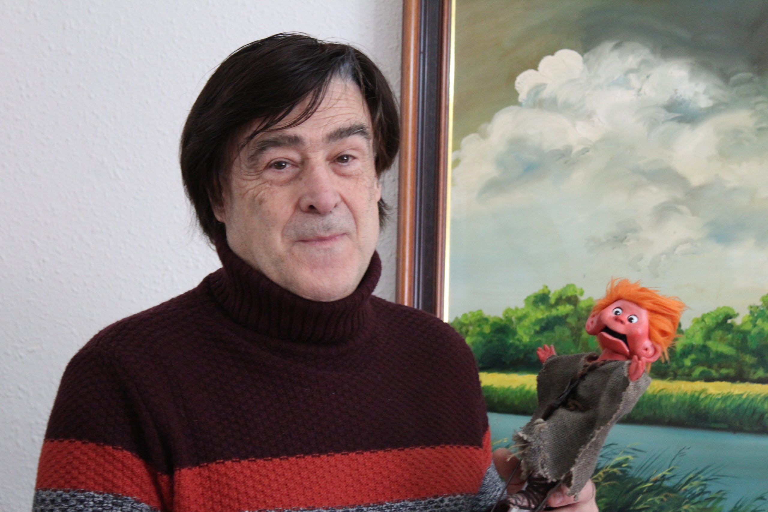 Entrevista a José Luis Hernández, l'artista terrassenc creador dels titelles de la sèrie 'Los Aurones' i algunes figures de joguina de populars personatges d'animació | Lucía Rivera