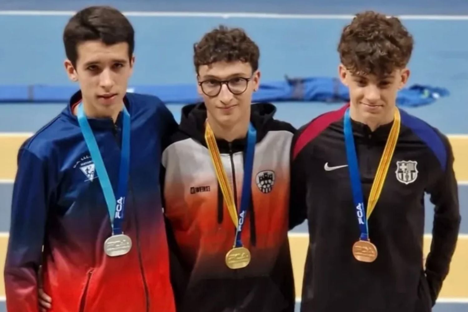 Adrià Boyano es penja la medalla d'or al Campionat de Catalunya Sub-18 | UAT