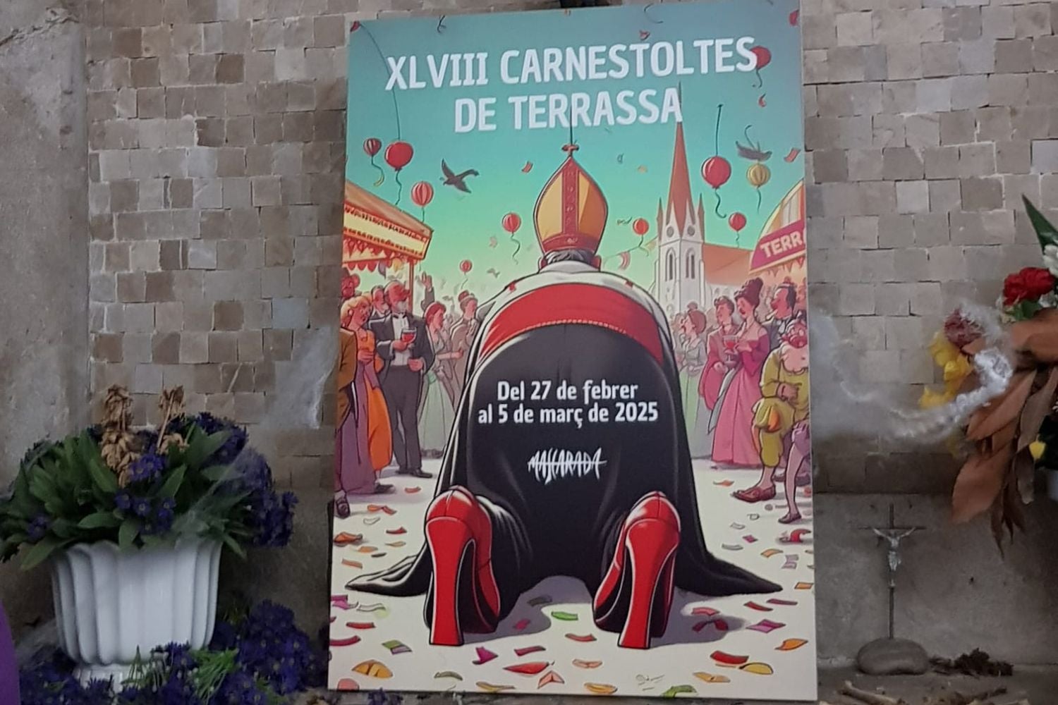 Cartell de Carnestoltes 2025, d'autor desconegut | Lluïsa Tarrida