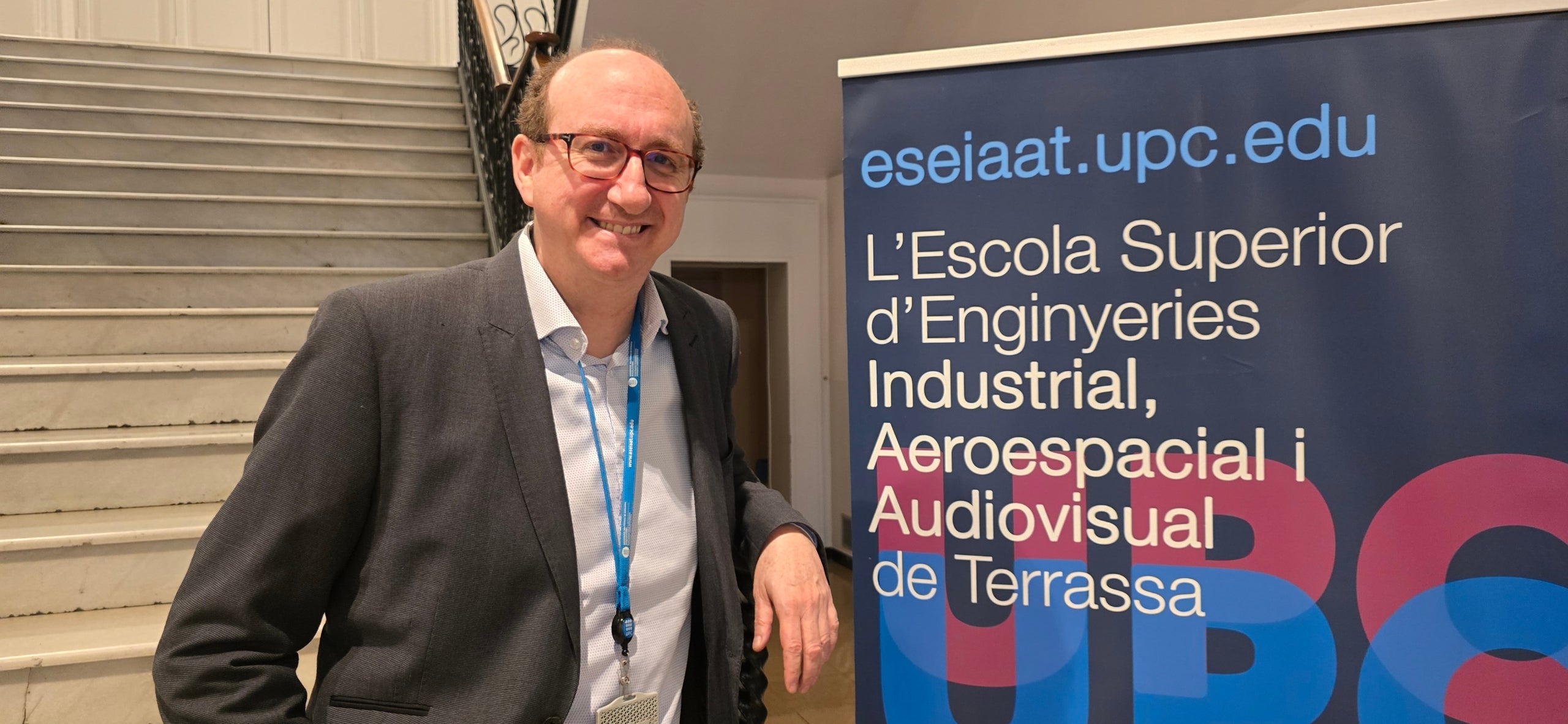 Jordi Voltas, nou director de l'Escola Superior d'Enginyeries Industrial, Aeroespacial i Audiovisual de Terrassa (ESEIAAT) | UPC

