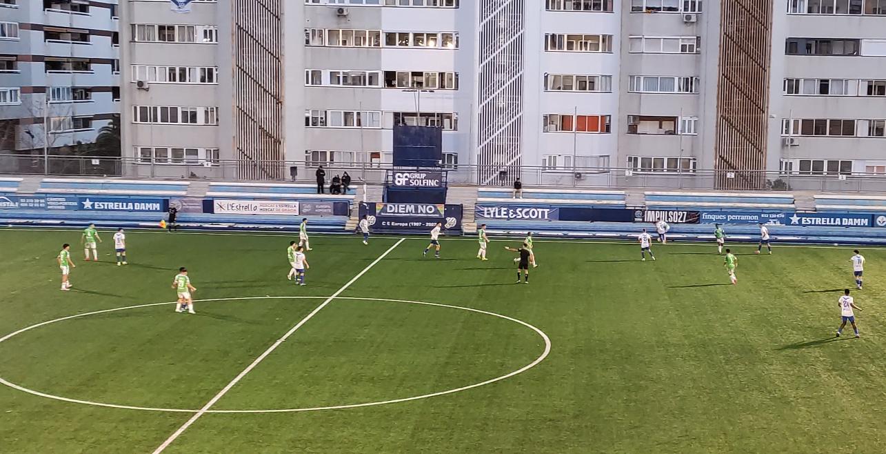 Partit al Nou Sardenya entre el filial de l'Europa i el CP San Cristóbal | D.V.