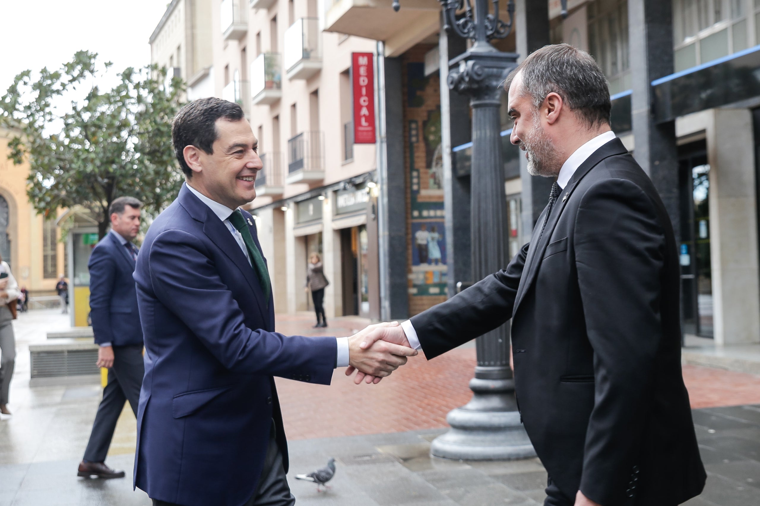 Juan Manuel Moreno, president d'Andalusia, visita Terrassa | Ajuntament de Terrassa