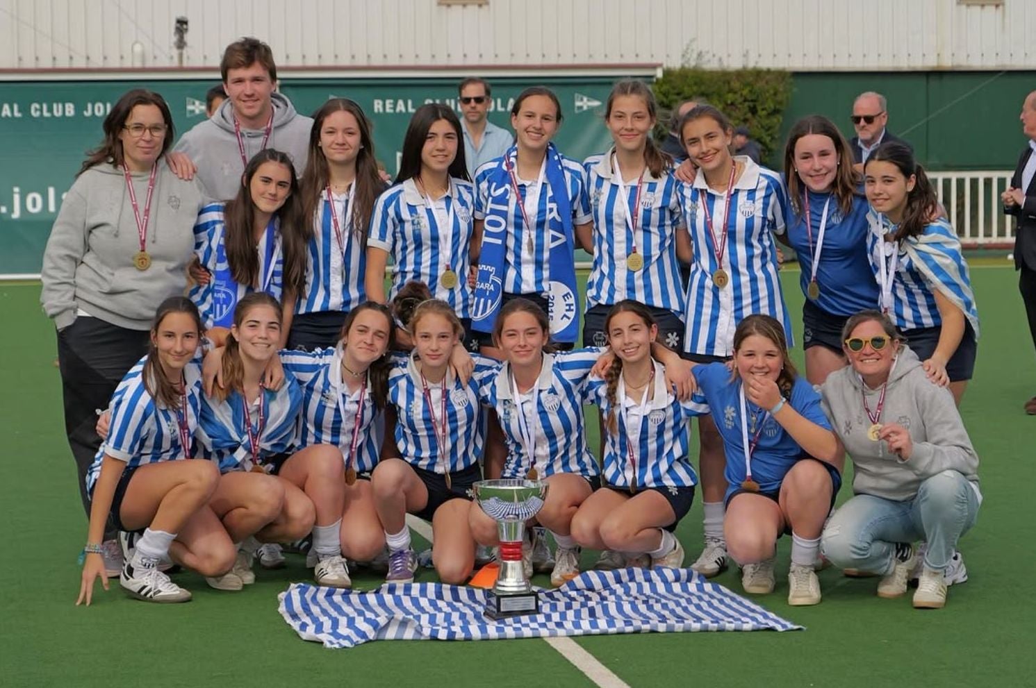 El Club Egara es proclama campió d'Espanya d'hoquei herba infantil femení | RFEH